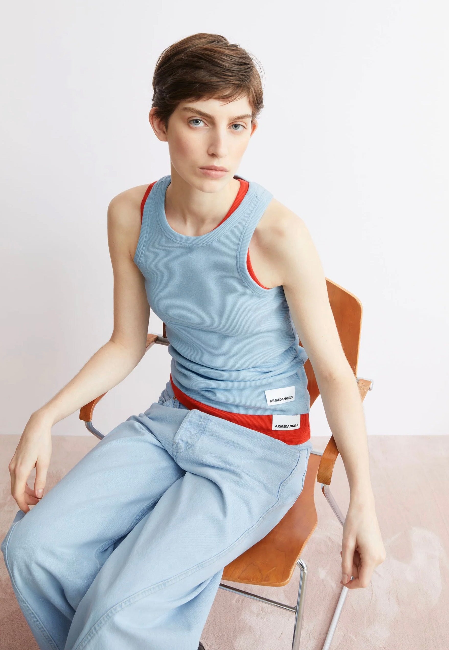 Armedangels - Kanitaa Blue Glow - Tank | Women-Image