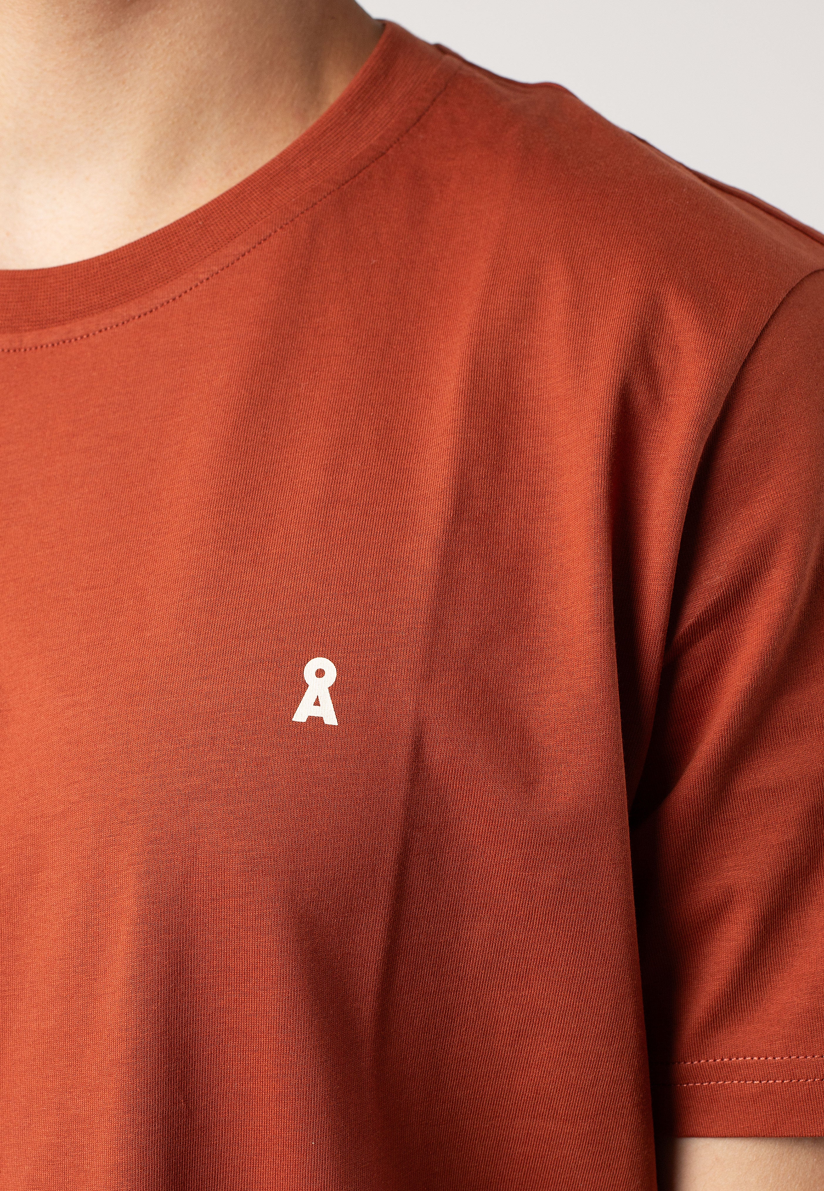 Armedangels - Laaron Dark Amber - T-Shirt | Men-Image