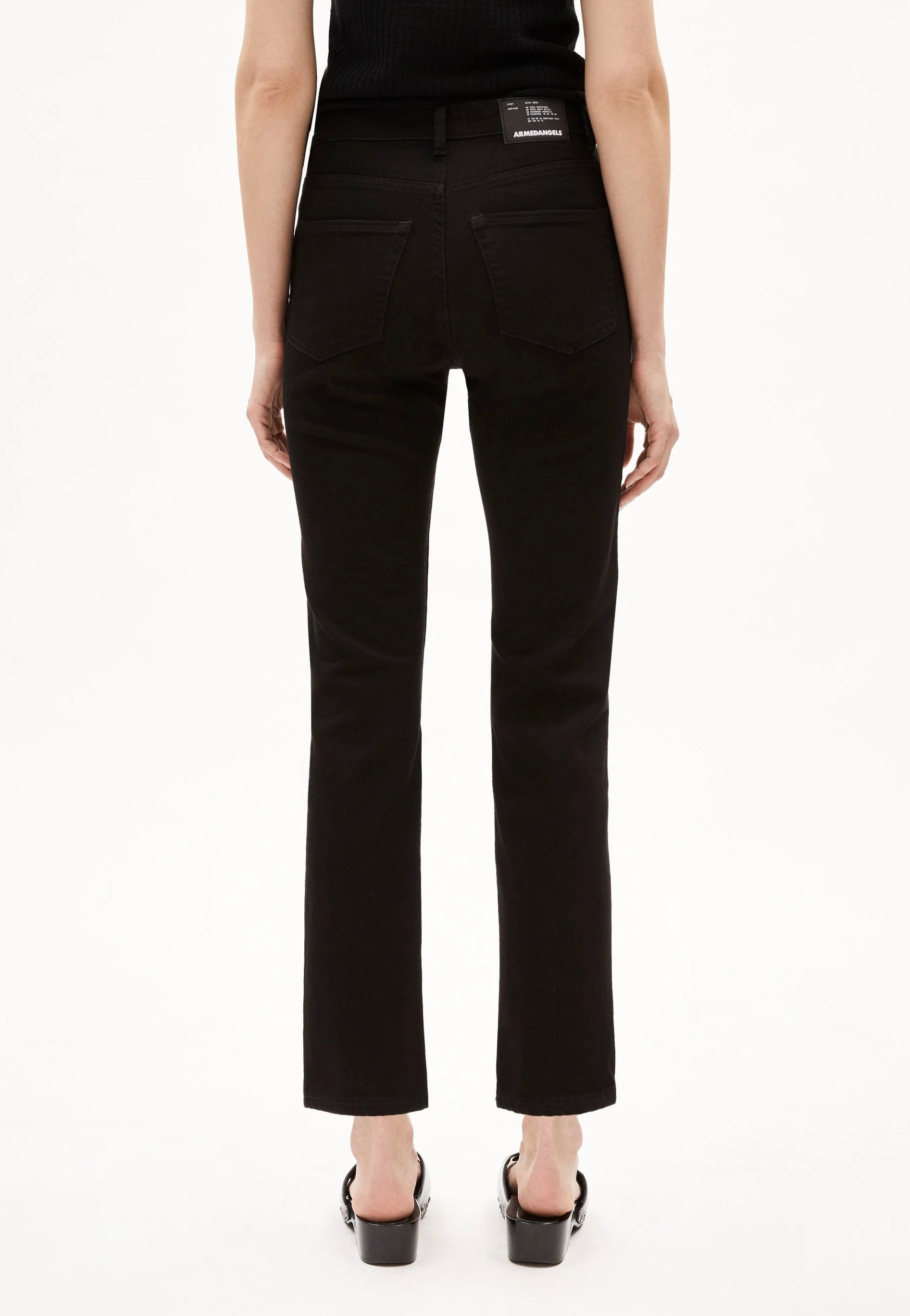 Armedangels - Lejaani High Waist Rinse Black - Jeans | Women-Image