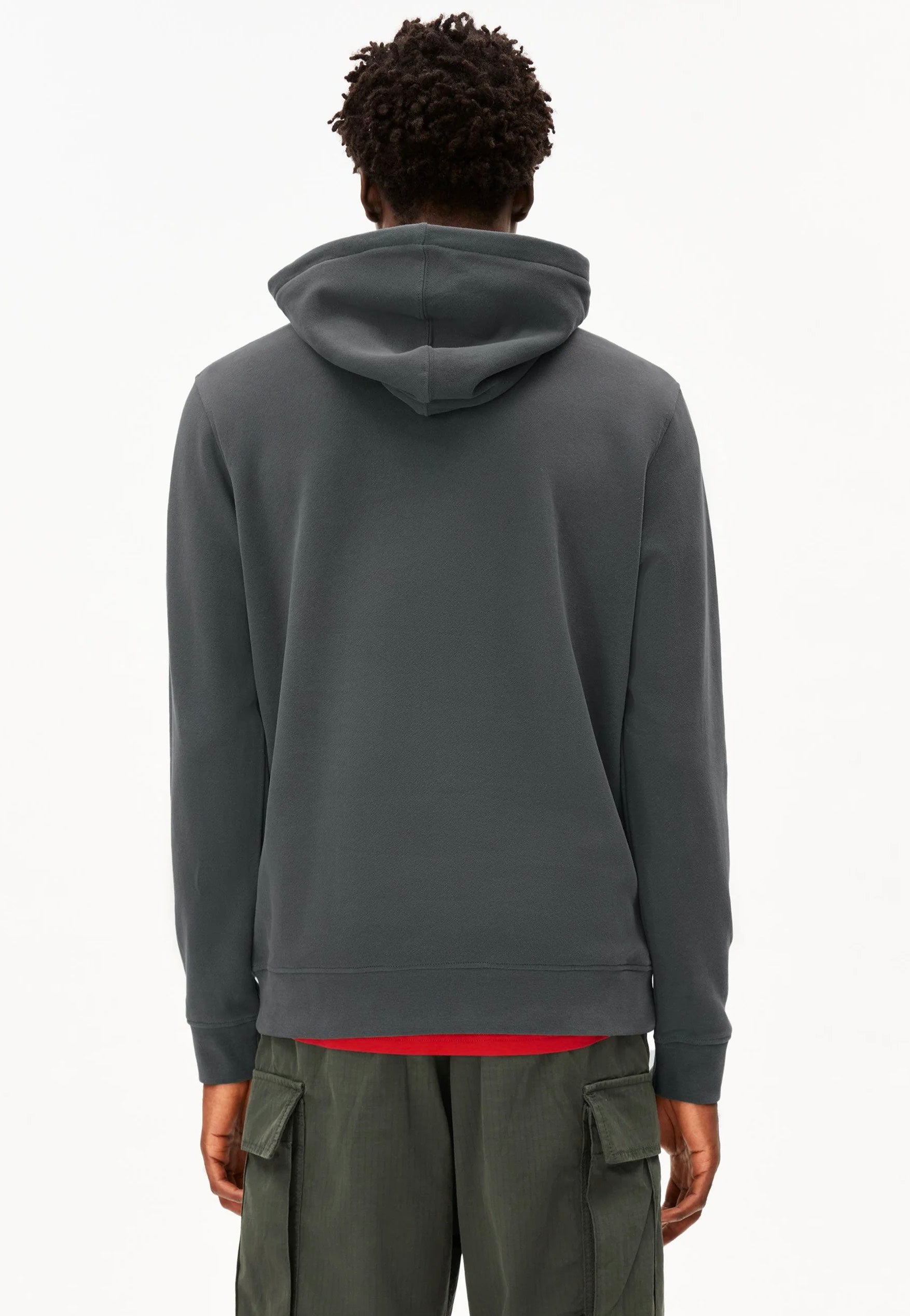 Armedangels - Paarlo Fleece Space Steel - Hoodie | Men-Image