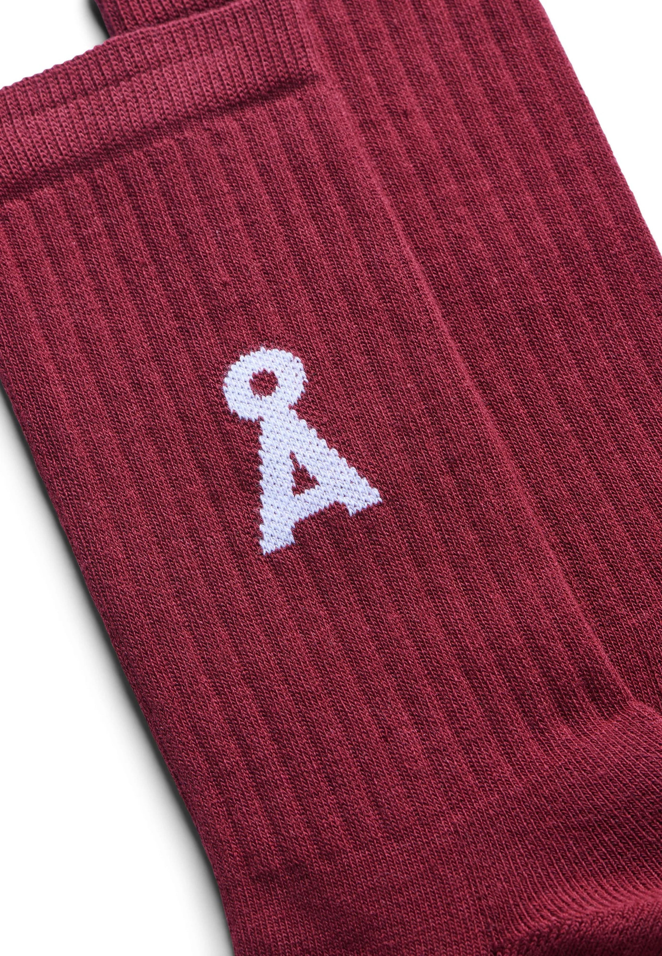 Armedangels - Saamus Bold Velvet Red - Socks | Neutral-Image