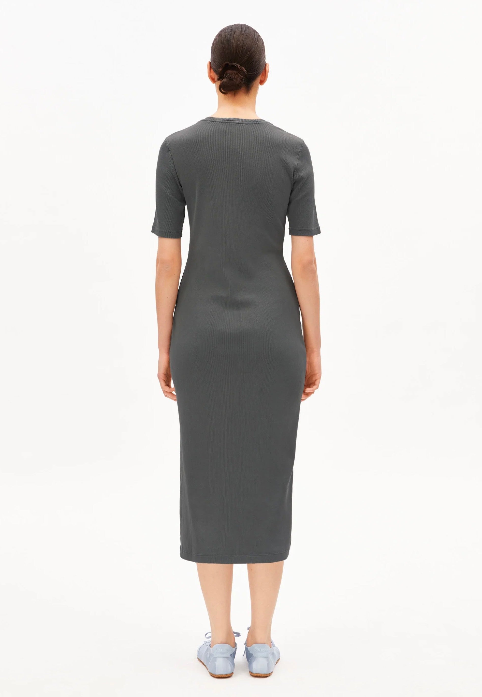 Armedangels - Sehaaraa Gmt Dye Space Steel - Dress | Women-Image