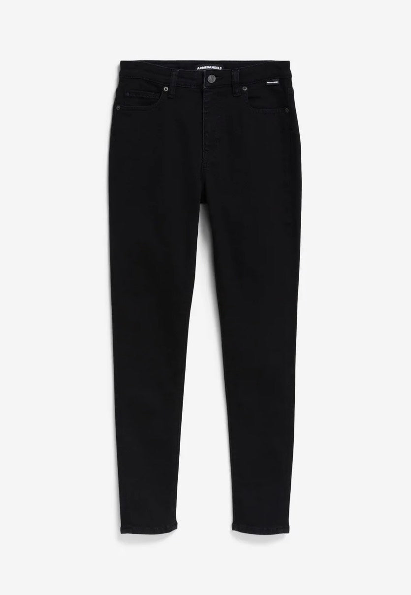 Armedangels - Tillaa Mid Waist Rinse Black - Jeans | Women-Image