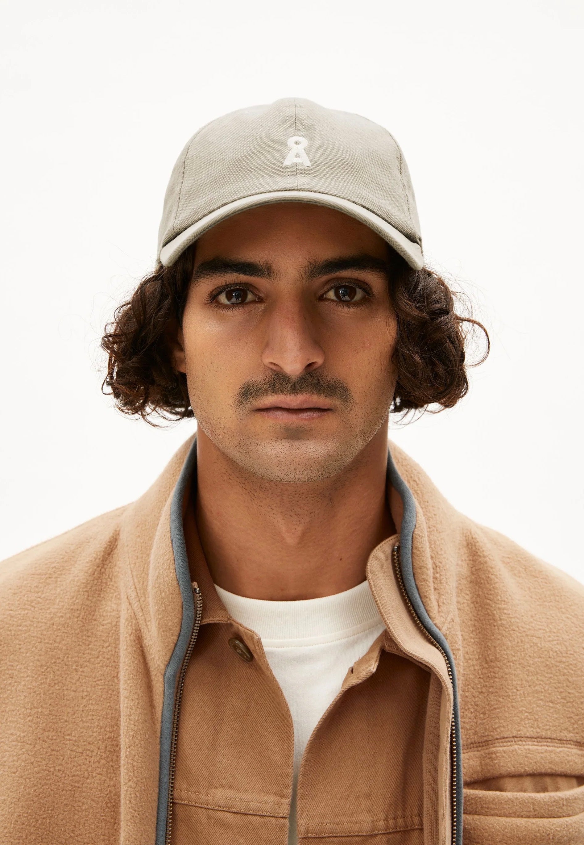 Armedangels - Yenaas Bold W Sandstone - Cap | Neutral-Image