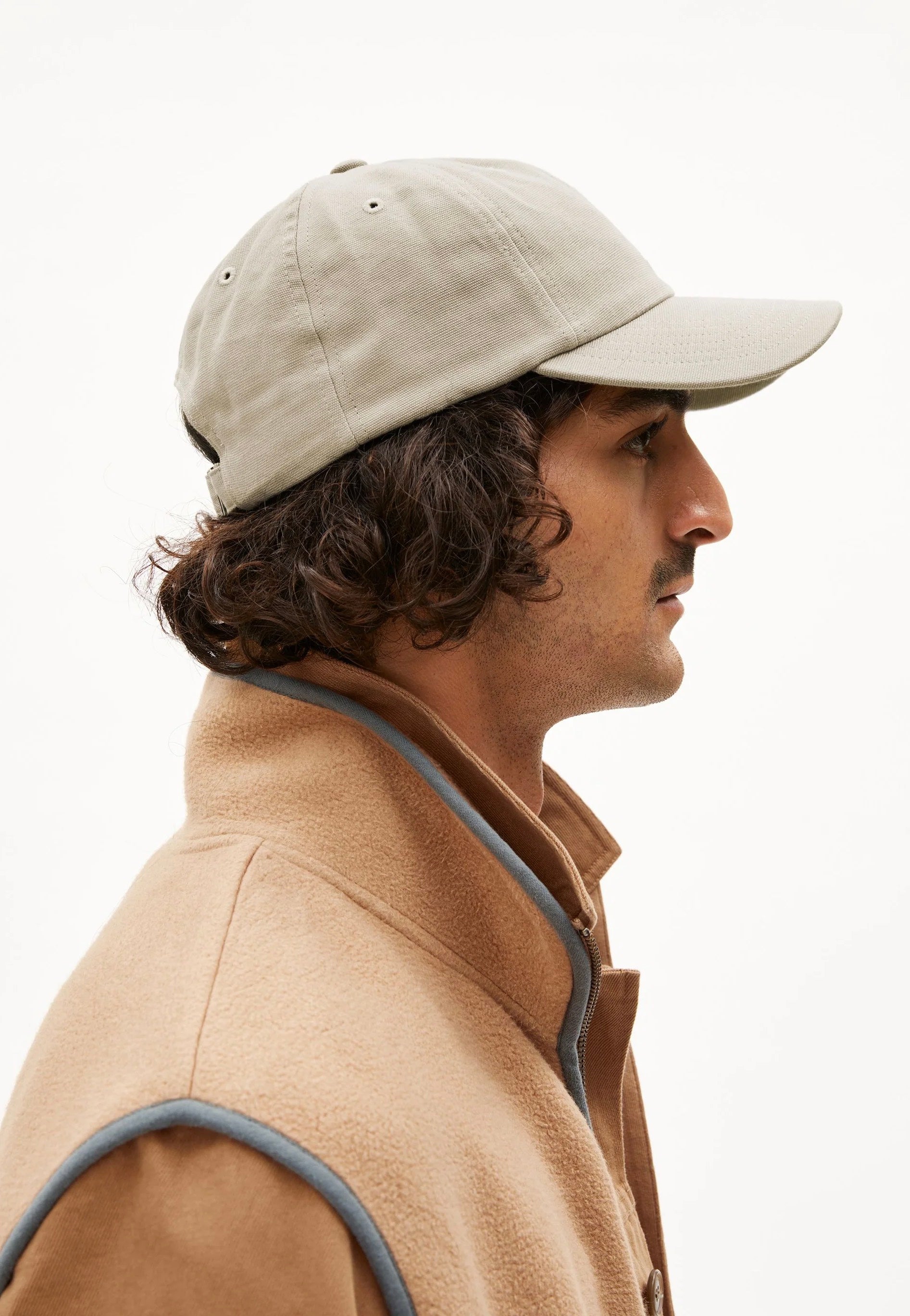 Armedangels - Yenaas Bold W Sandstone - Cap | Neutral-Image
