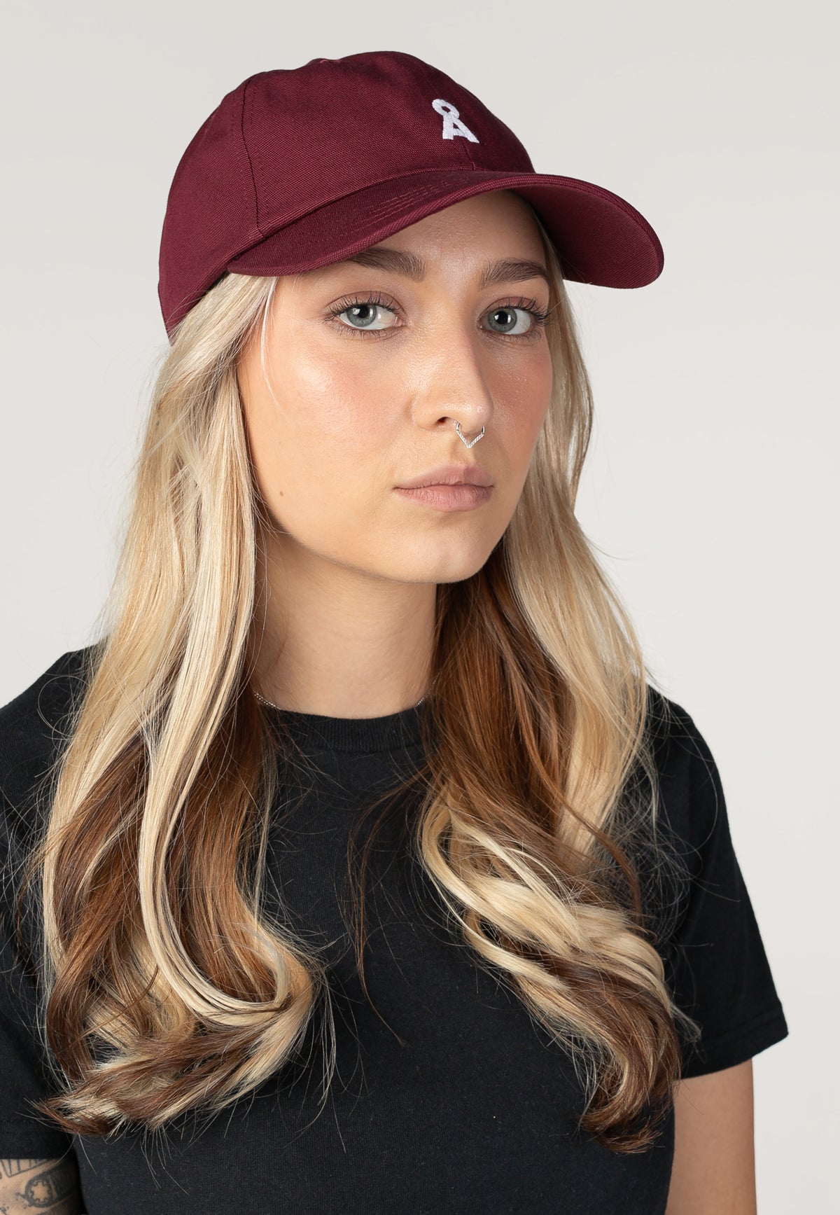 Armedangels Yenaas Bold W Velvet Red Cap | Women-Image