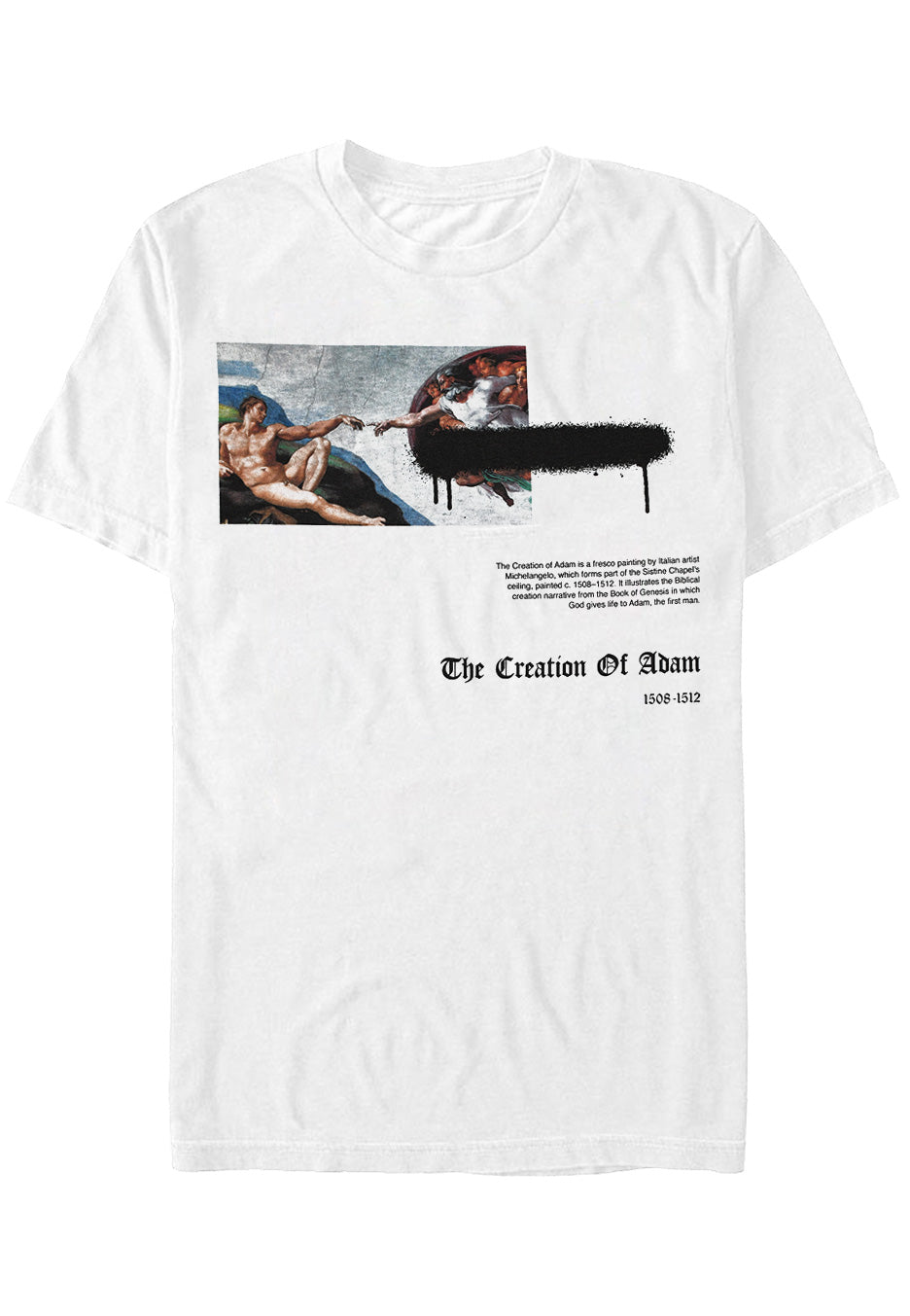 Art Michelangelo First Man White - T-Shirt | Impericon