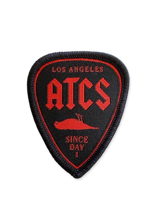 Atticus - Plectrum Black - Patch | Neutral-Image