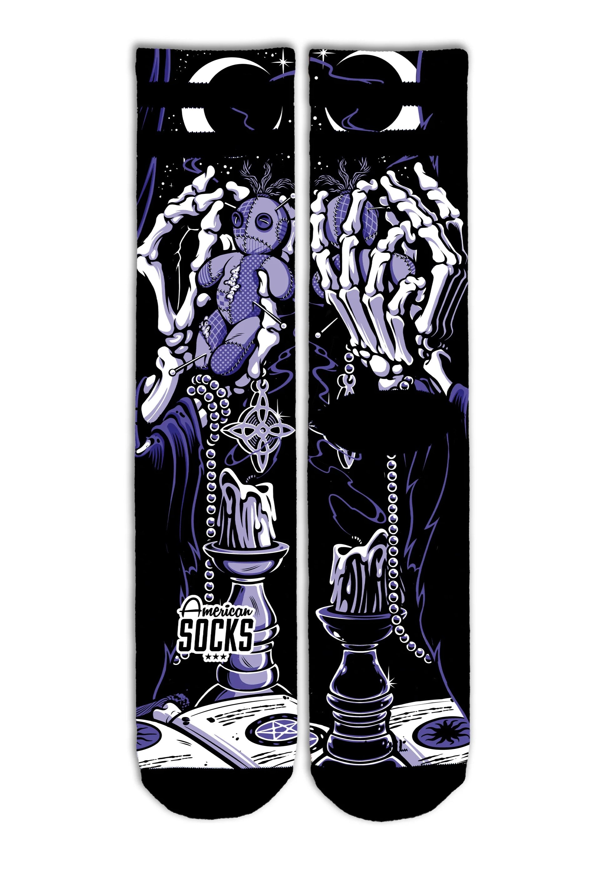 American Socks - Voodoo Mid High  - Socks | Neutral-Image