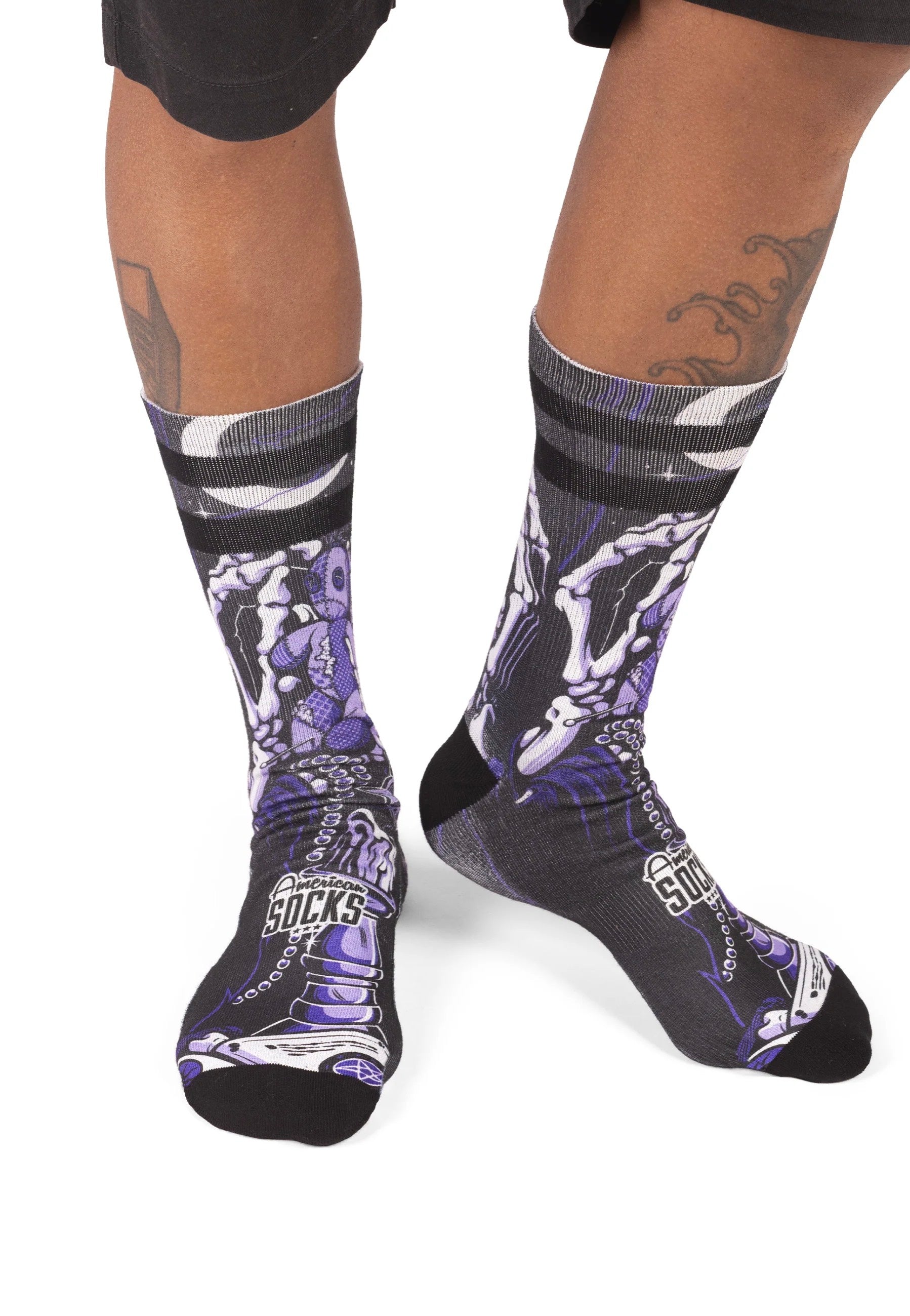 American Socks - Voodoo Mid High  - Socks | Neutral-Image