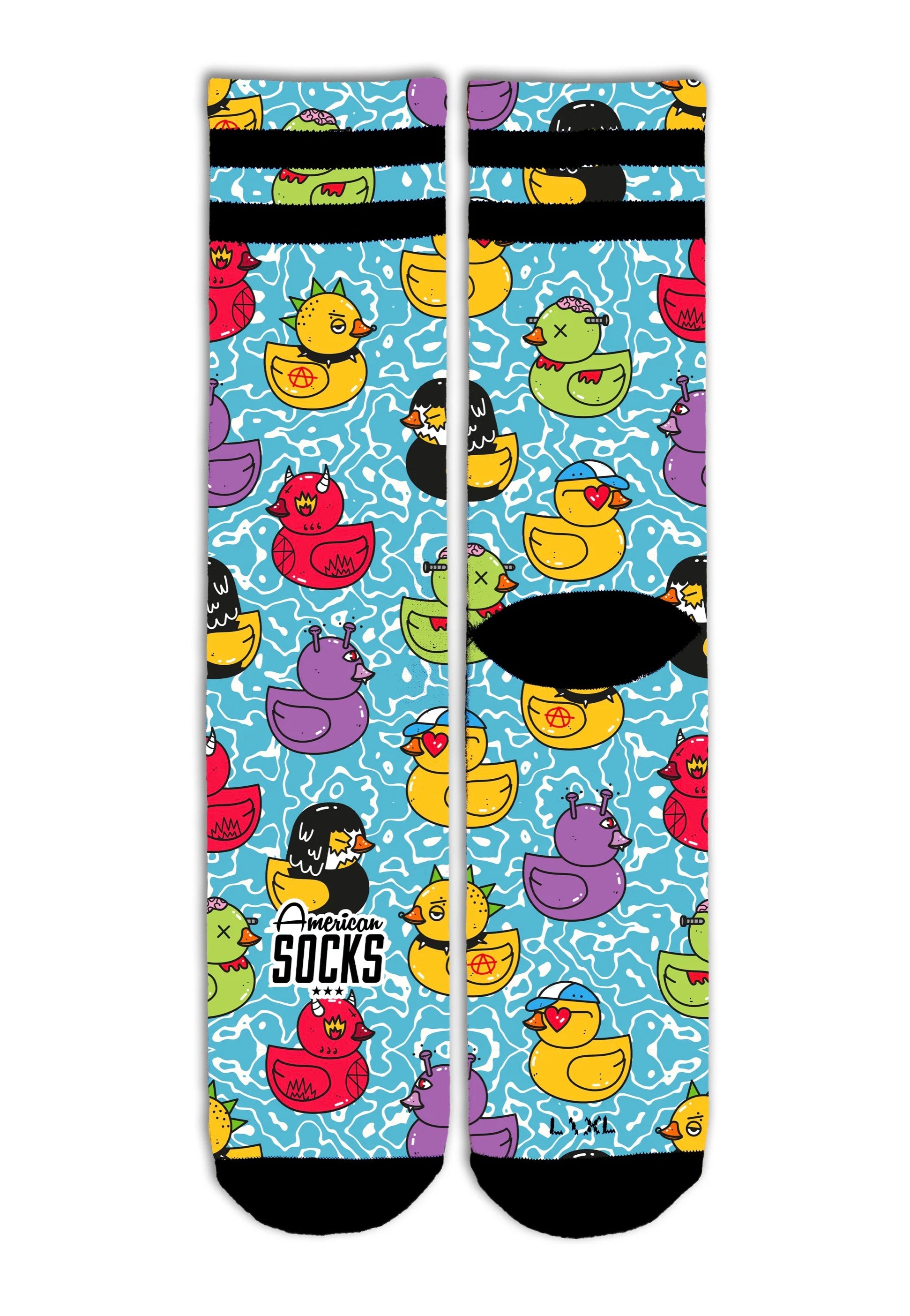 American Socks - Tub Duck Mid High  - Socks | Neutral-Image