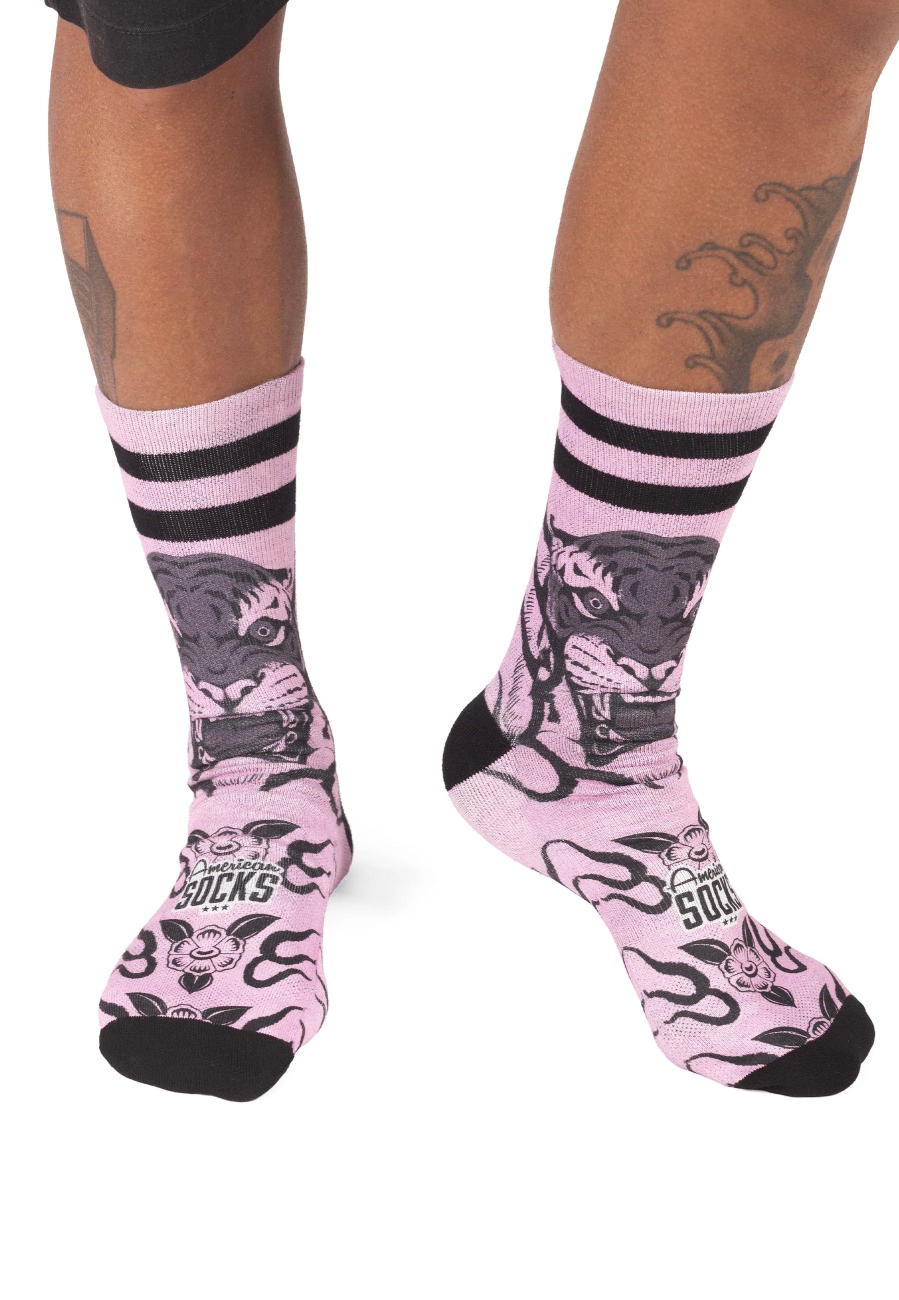 American Socks - Khan Mid High  - Socks | Neutral-Image