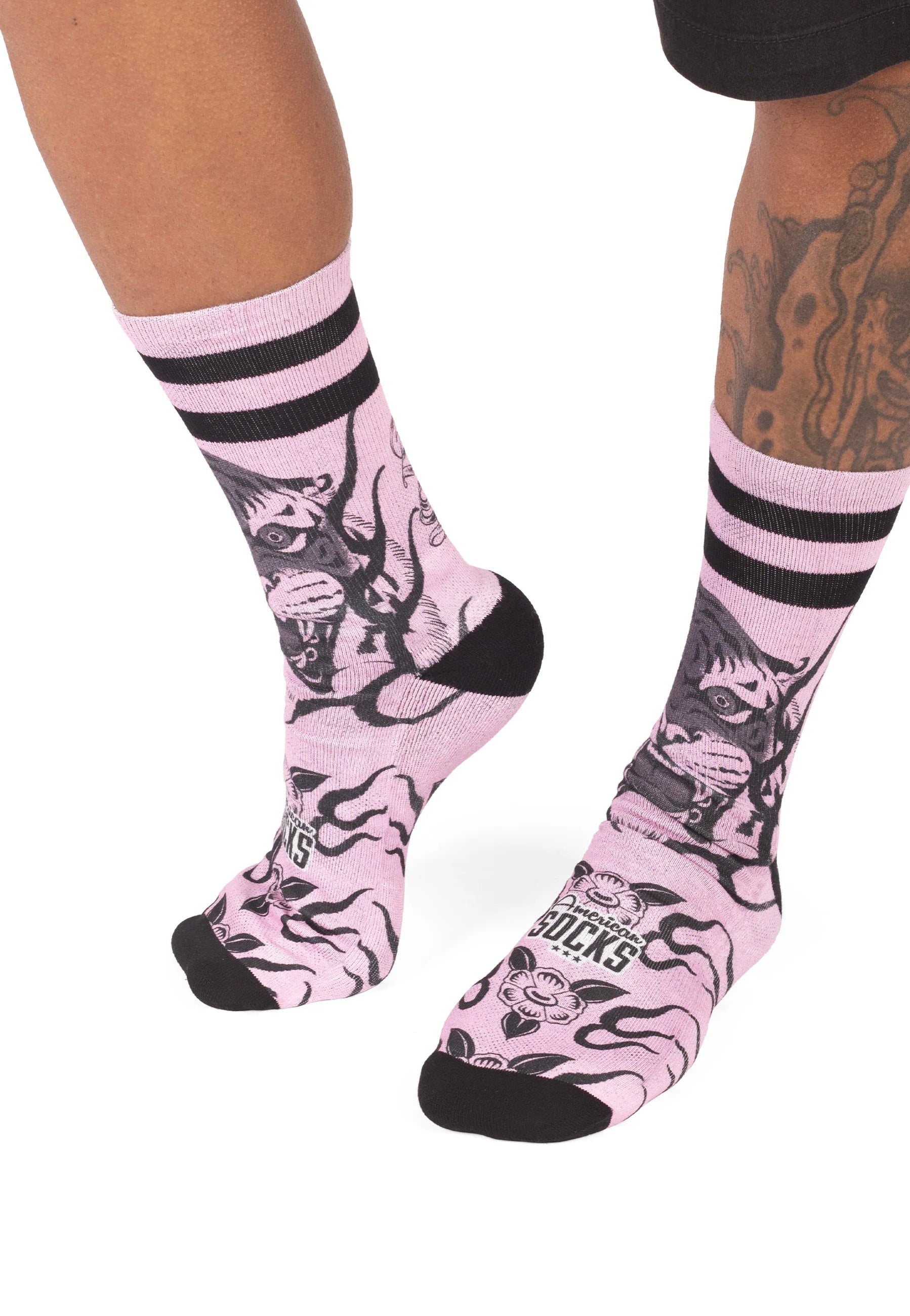 American Socks - Khan Mid High  - Socks | Neutral-Image