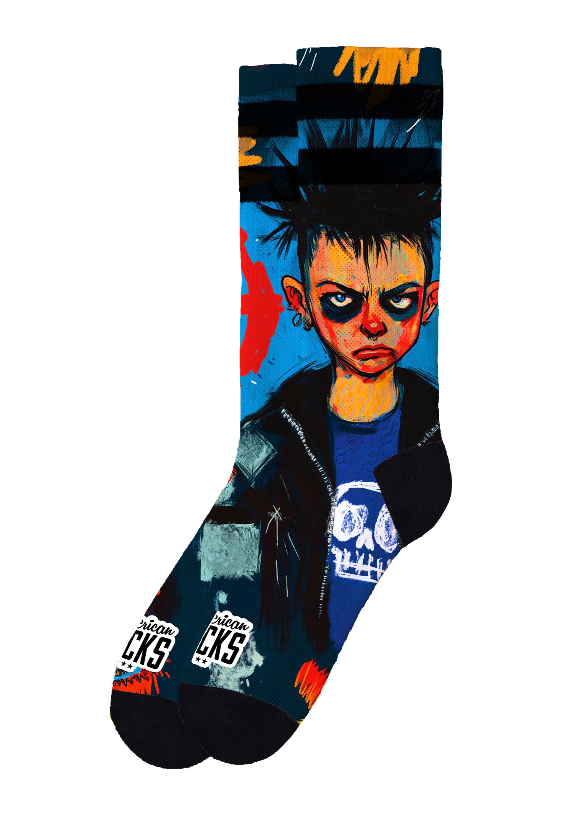 American Socks - Youth Renegade Mid High  - Socks | Neutral-Image