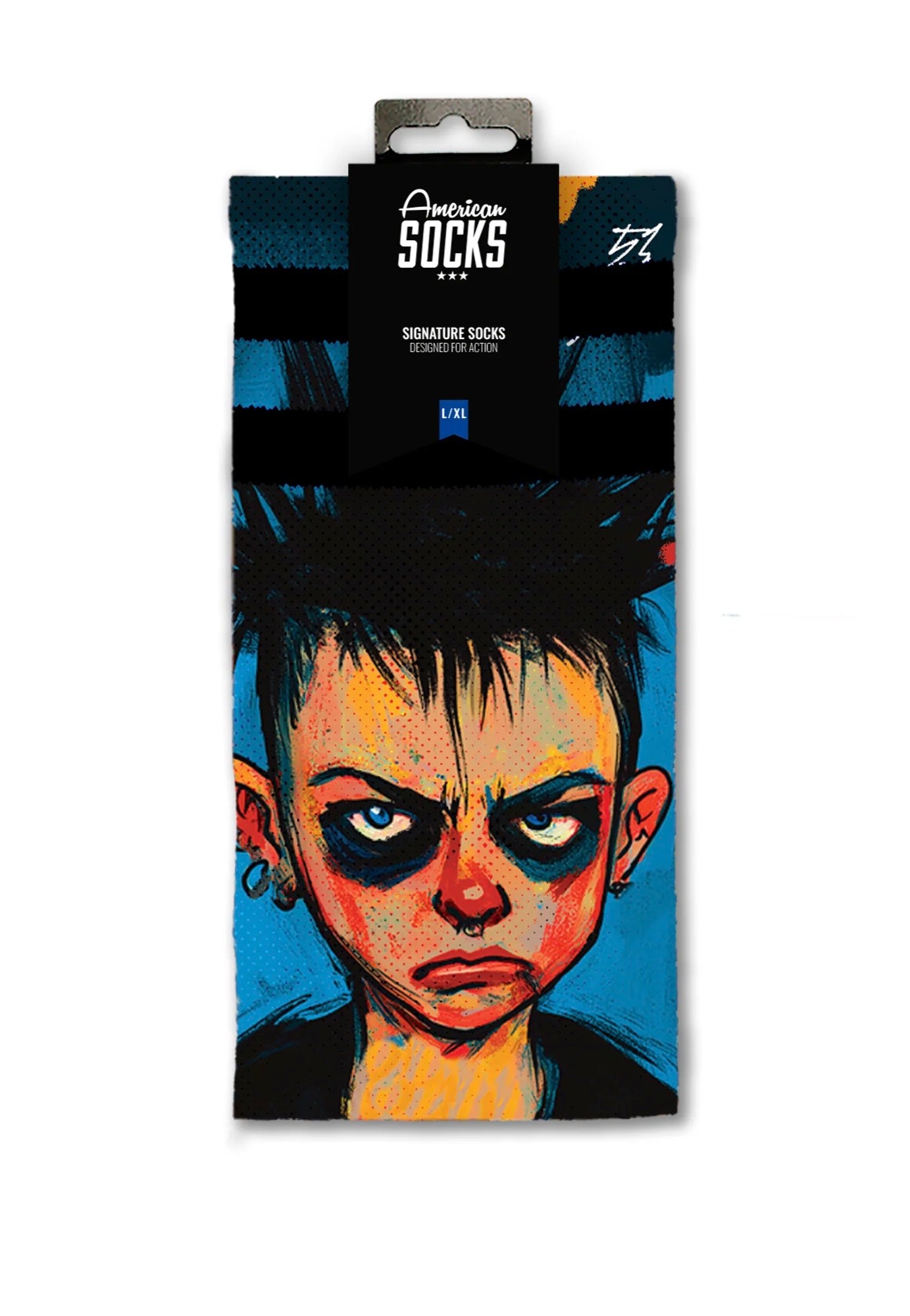 American Socks - Youth Renegade Mid High  - Socks | Neutral-Image