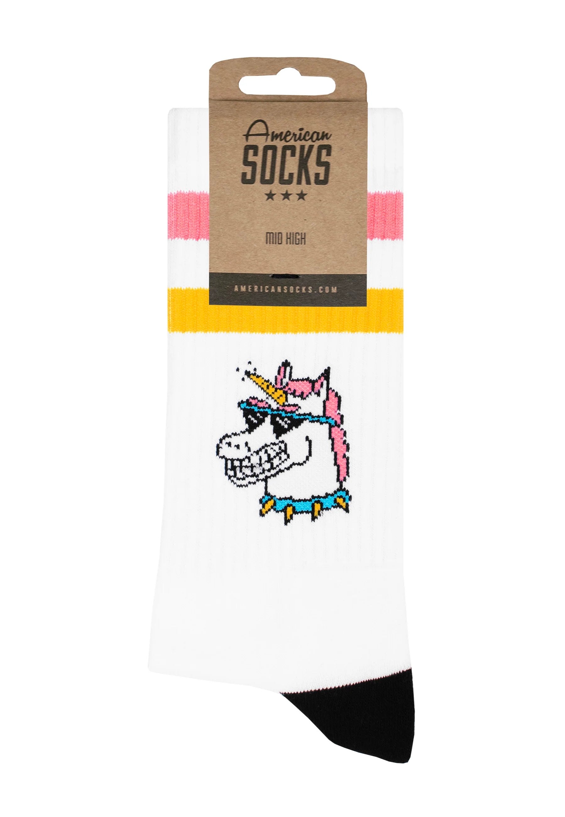American Socks - Unicorn Mid High - Socks | Neutral-Image