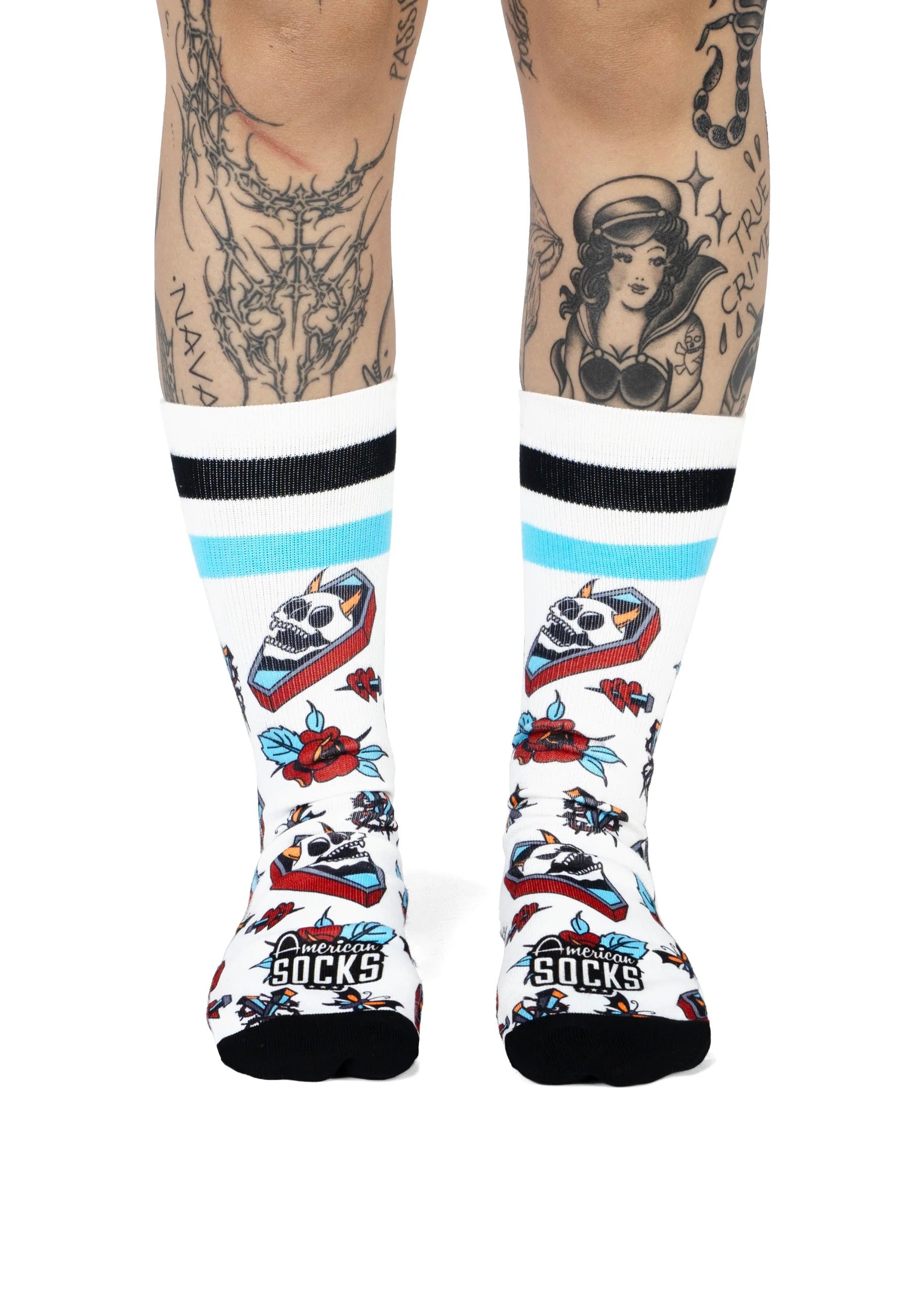 American Socks - Grave Bloom - Socks | Neutral-Image