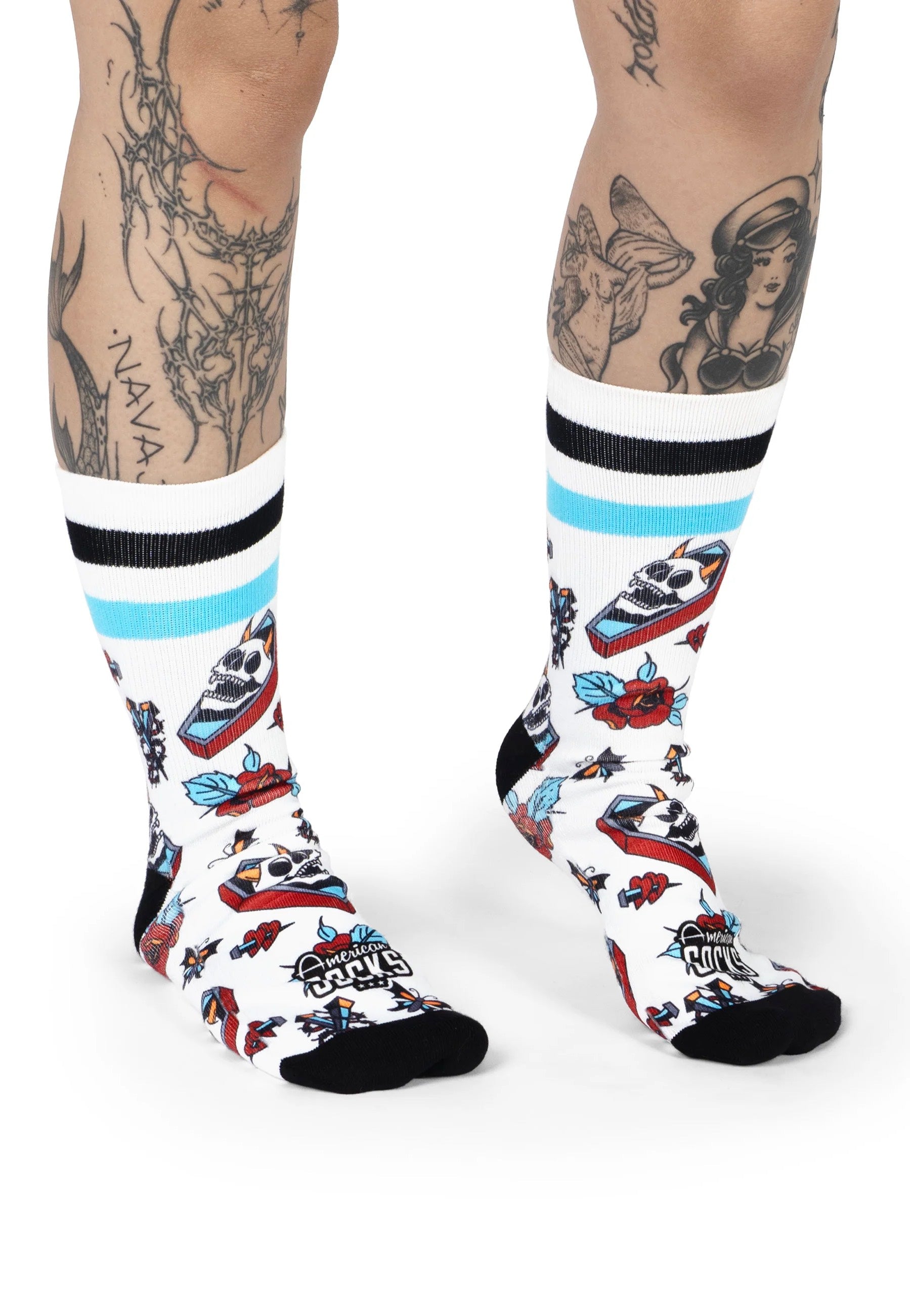 American Socks - Grave Bloom - Socks | Neutral-Image