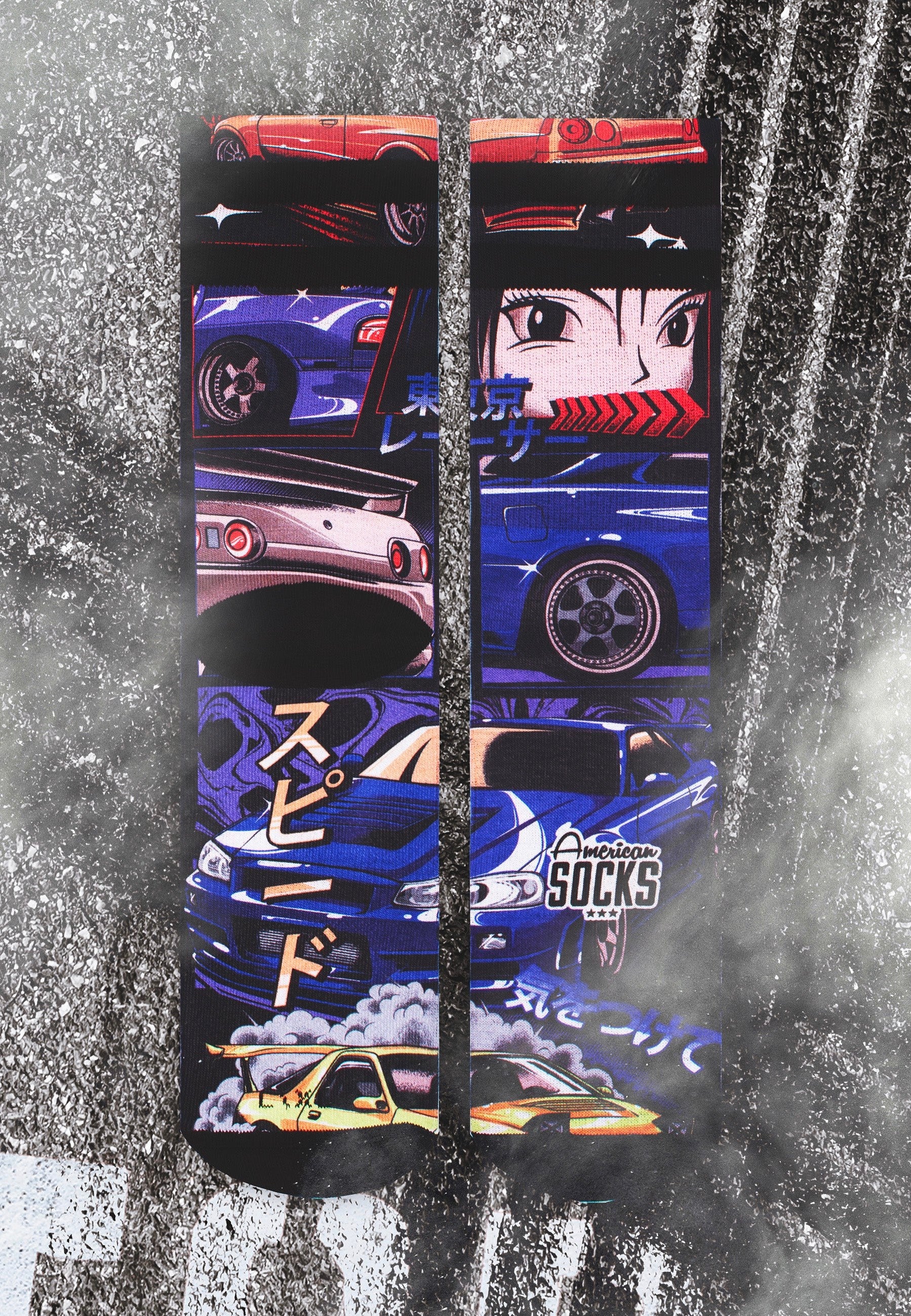 American Socks - Tokyo Drift - Socks | Neutral-Image