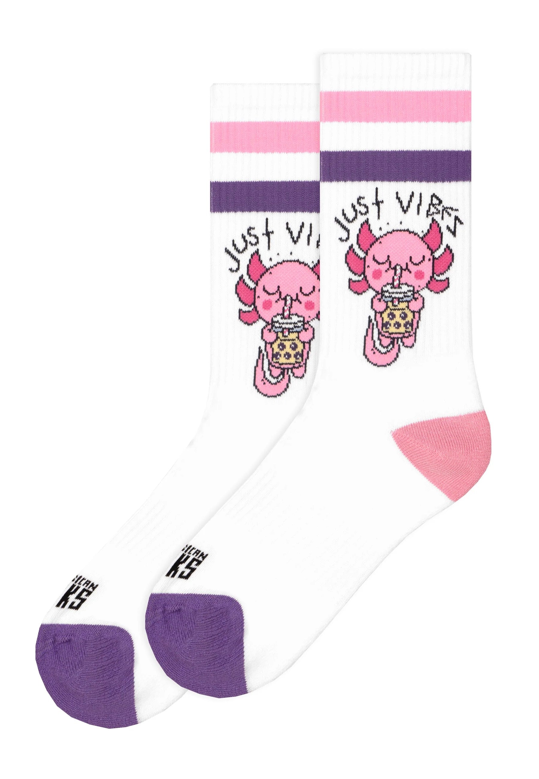 American Socks - Just Vibes Mid High - Socks | Neutral-Image