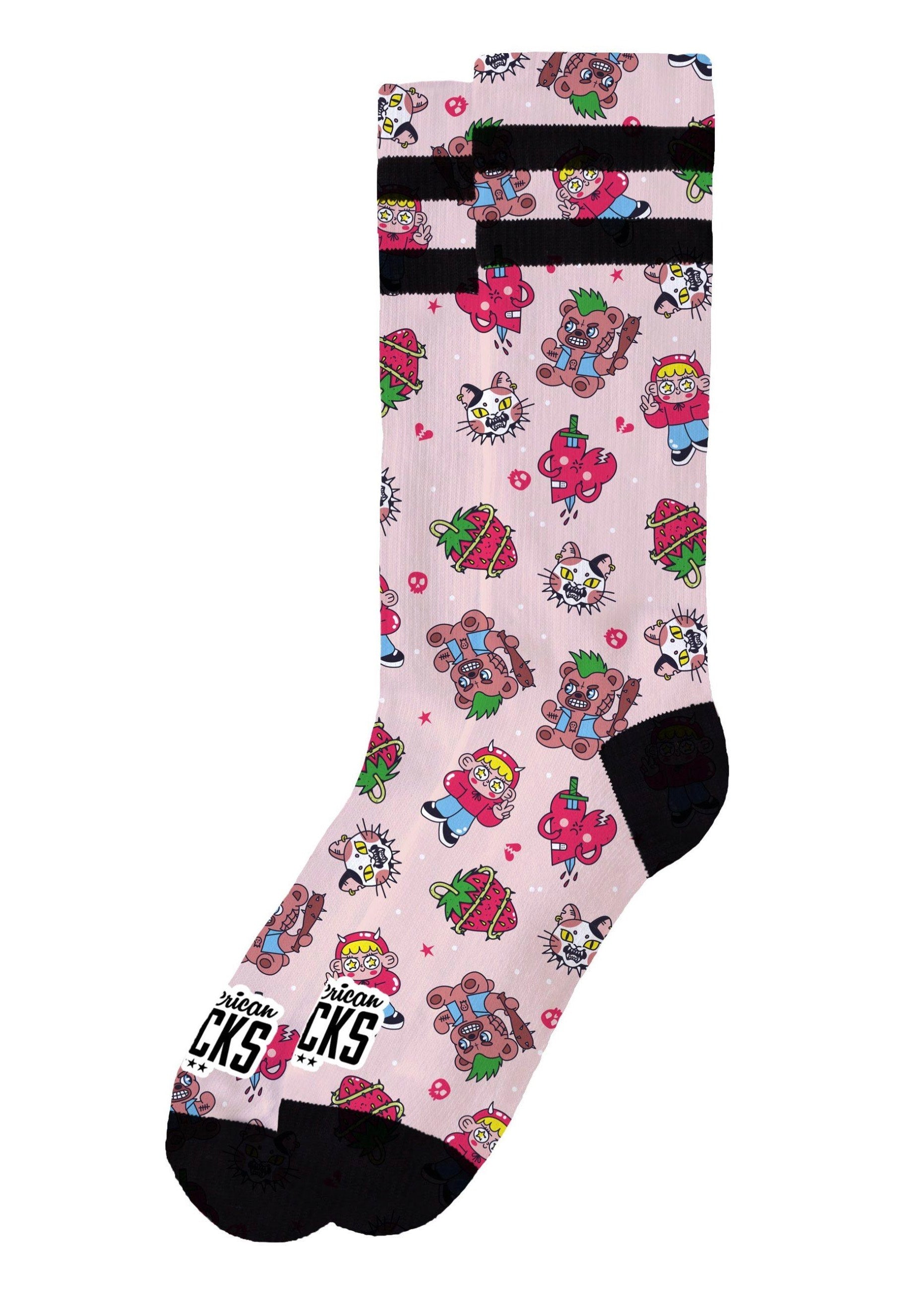 American Socks - Sweet Madness Mid High - Socks | Neutral-Image