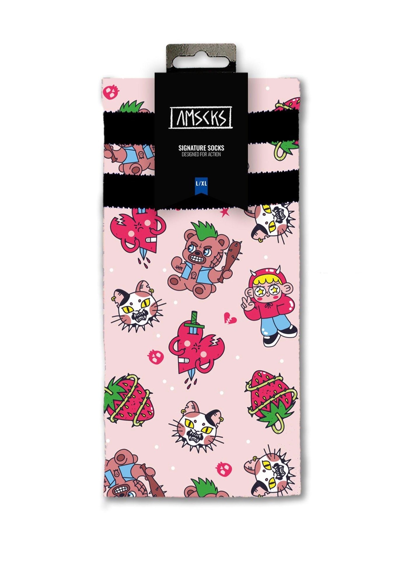 American Socks - Sweet Madness Mid High - Socks | Neutral-Image