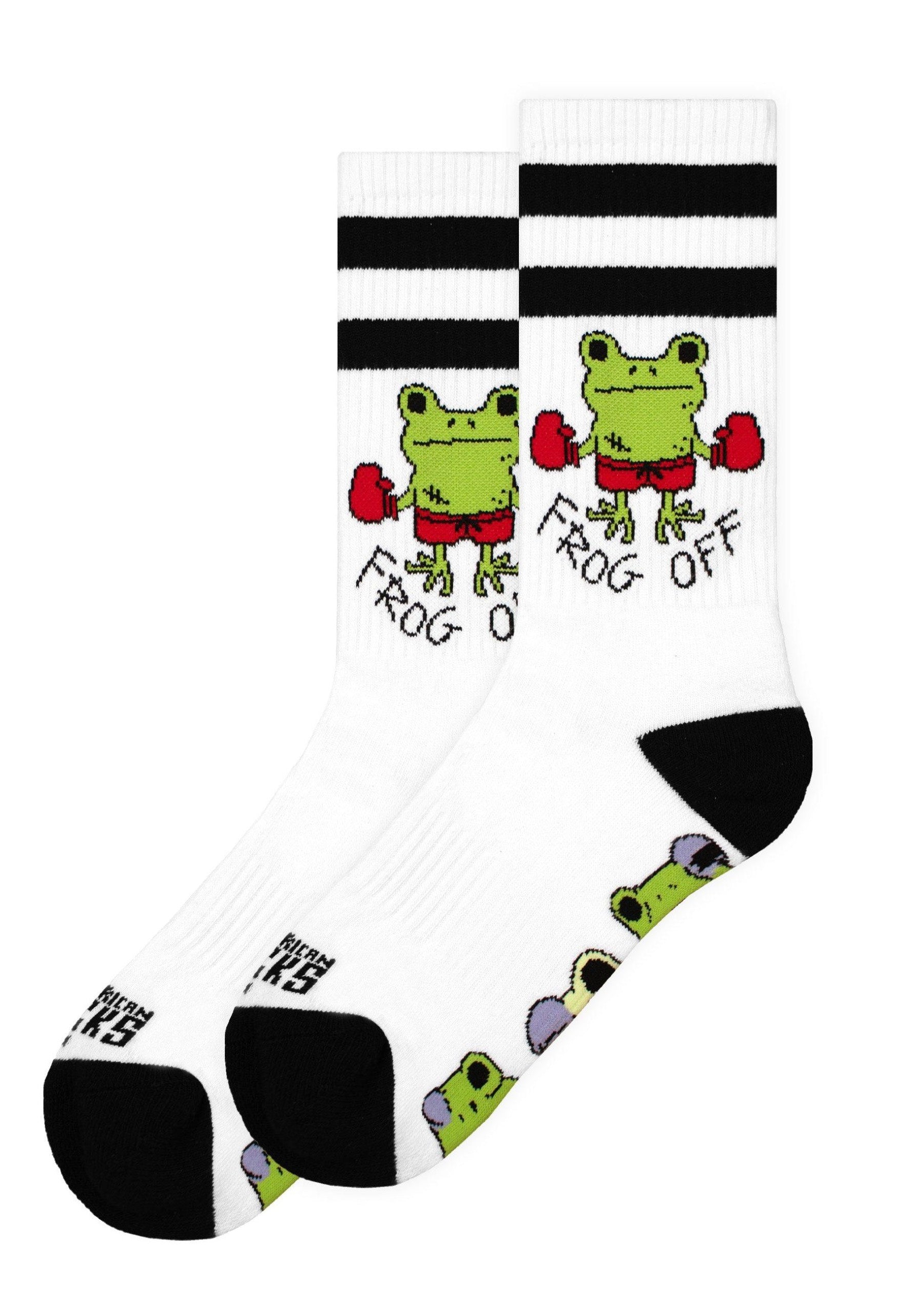American Socks - Frog Off Mid High - Socks | Neutral-Image