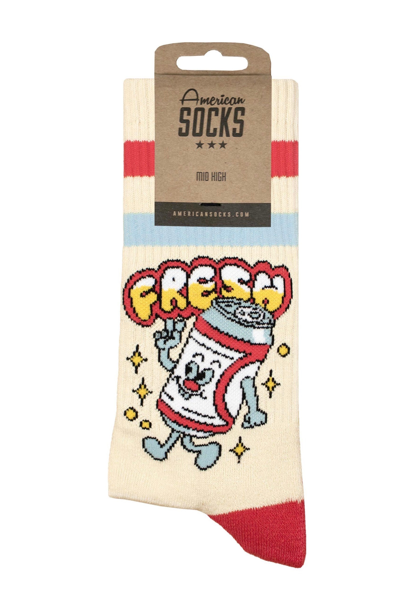 American Socks - Fresh & Cooked Mid High - Socks | Neutral-Image