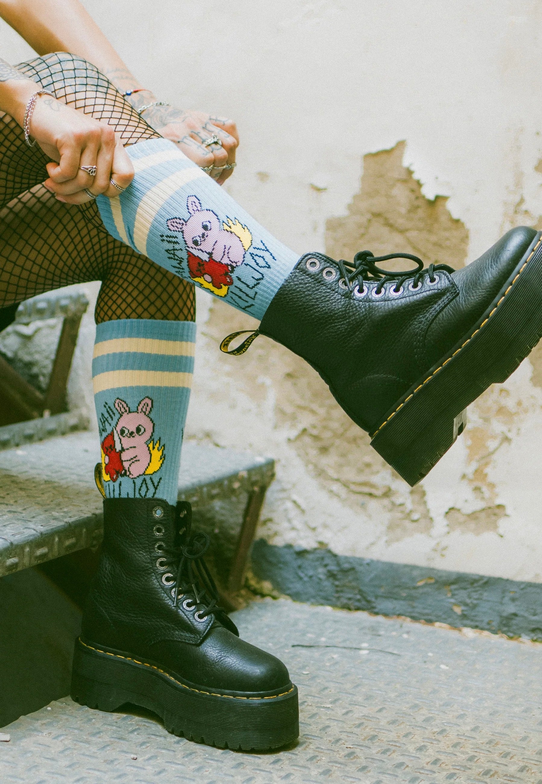 American Socks - Killjoy Mid High - Socks | Neutral-Image