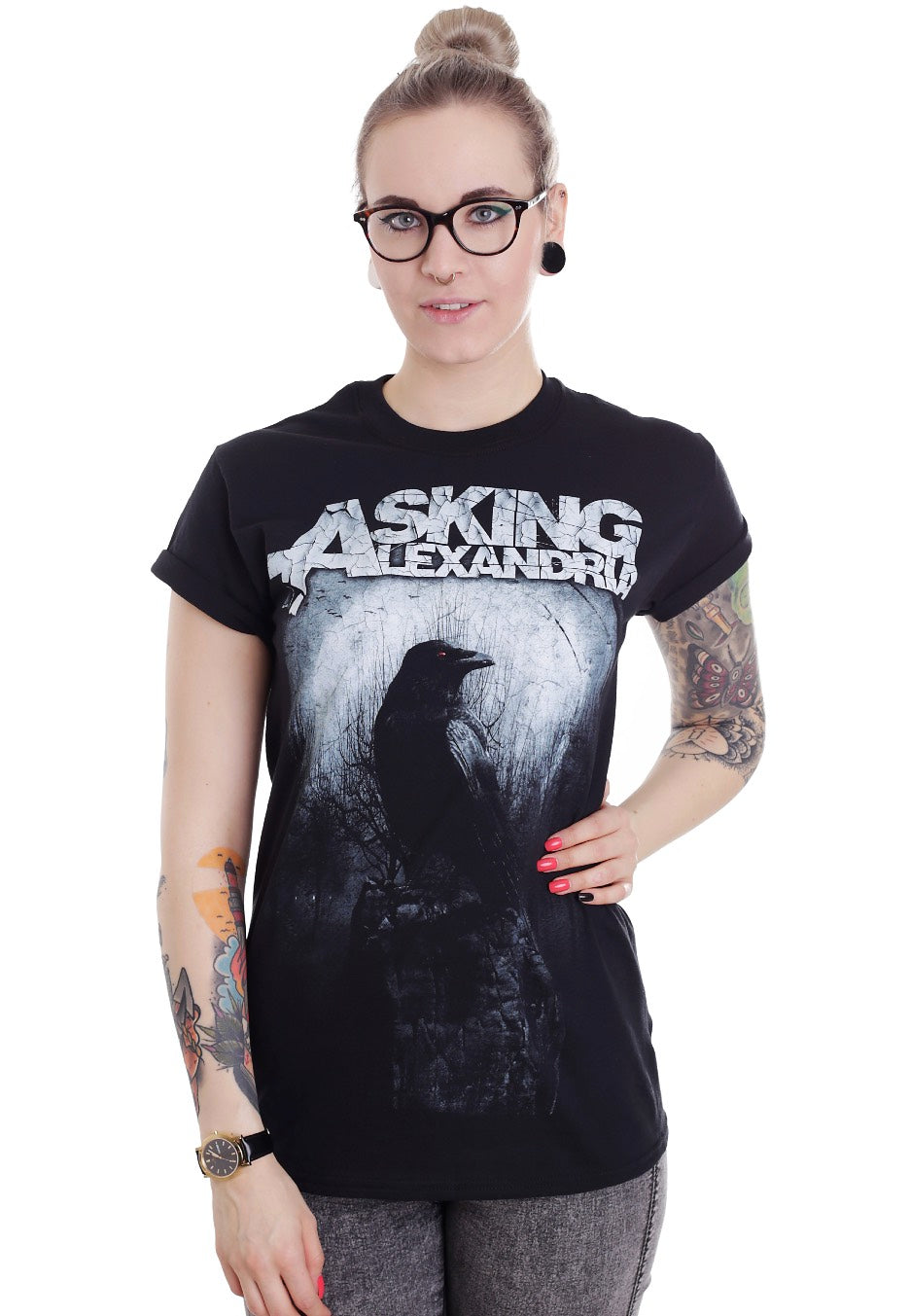Asking Alexandria - Black Crow - T-Shirt | Impericon