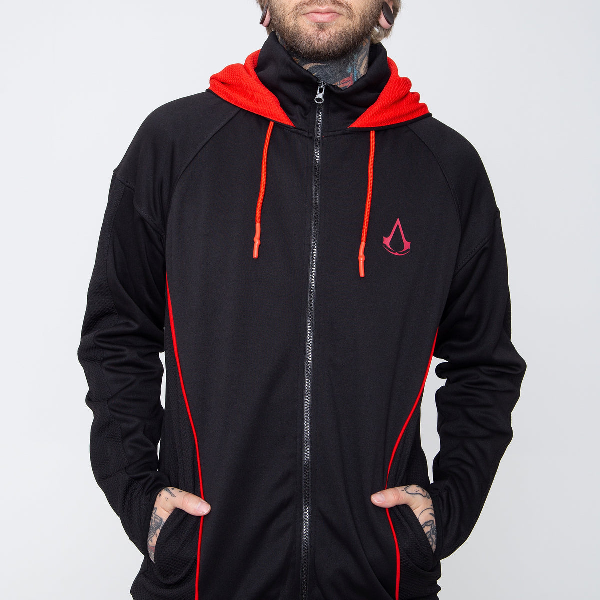 トップス assassin Assassins Creed - Ezio Auditore Da Firenze - Felpa con zip | Impericon