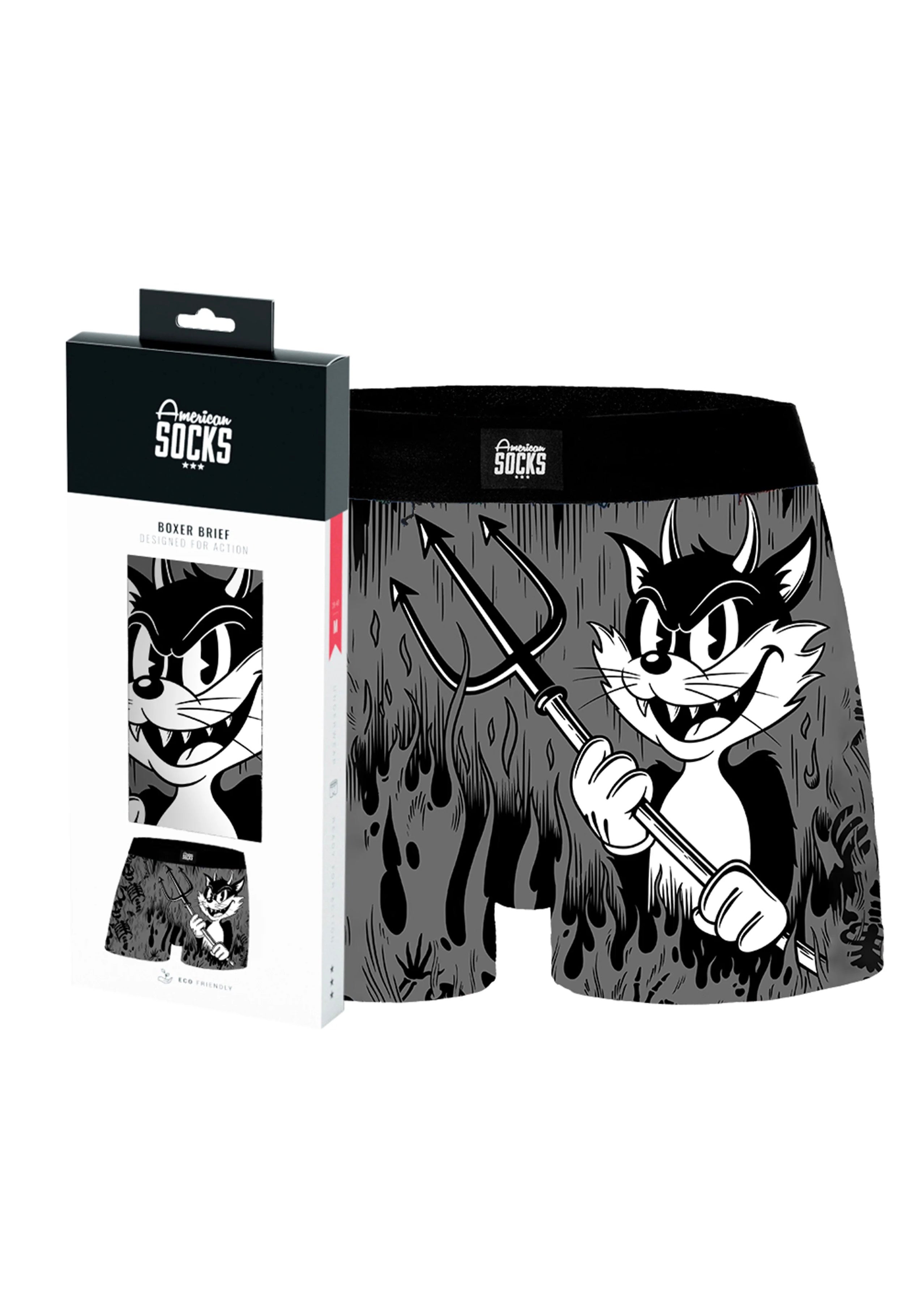 American Socks - Evil Cat - Boxershorts | Men-Image
