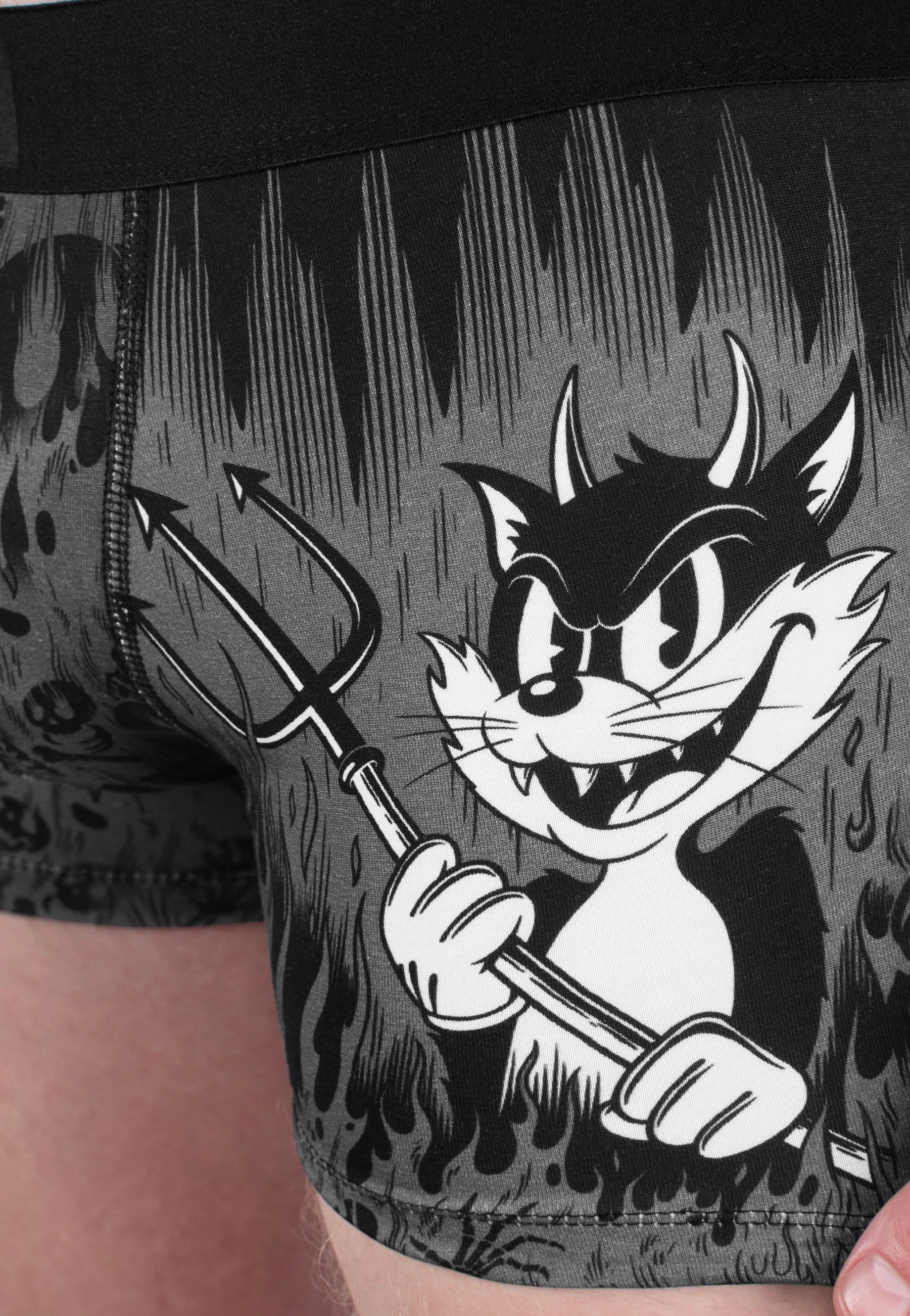 American Socks - Evil Cat - Boxershorts | Men-Image