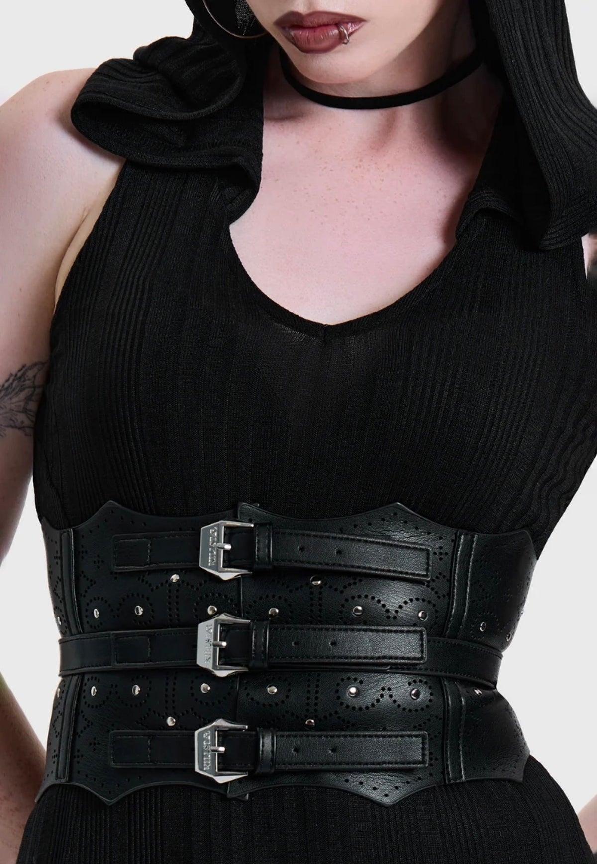 Killstar At Twilight Corset Black Gürtel | Women-Image