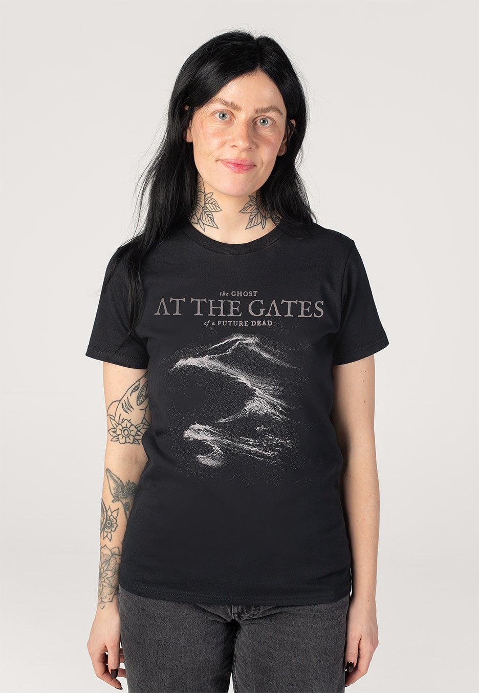 At The Gates Silver Wave - T-Shirt | Impericon