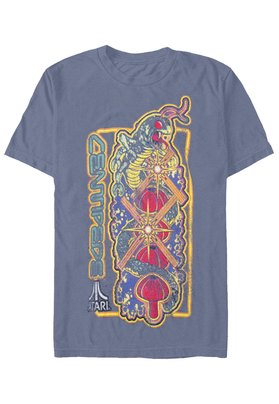 Atari - Centipede Blue - T-Shirt | Neutral-Image