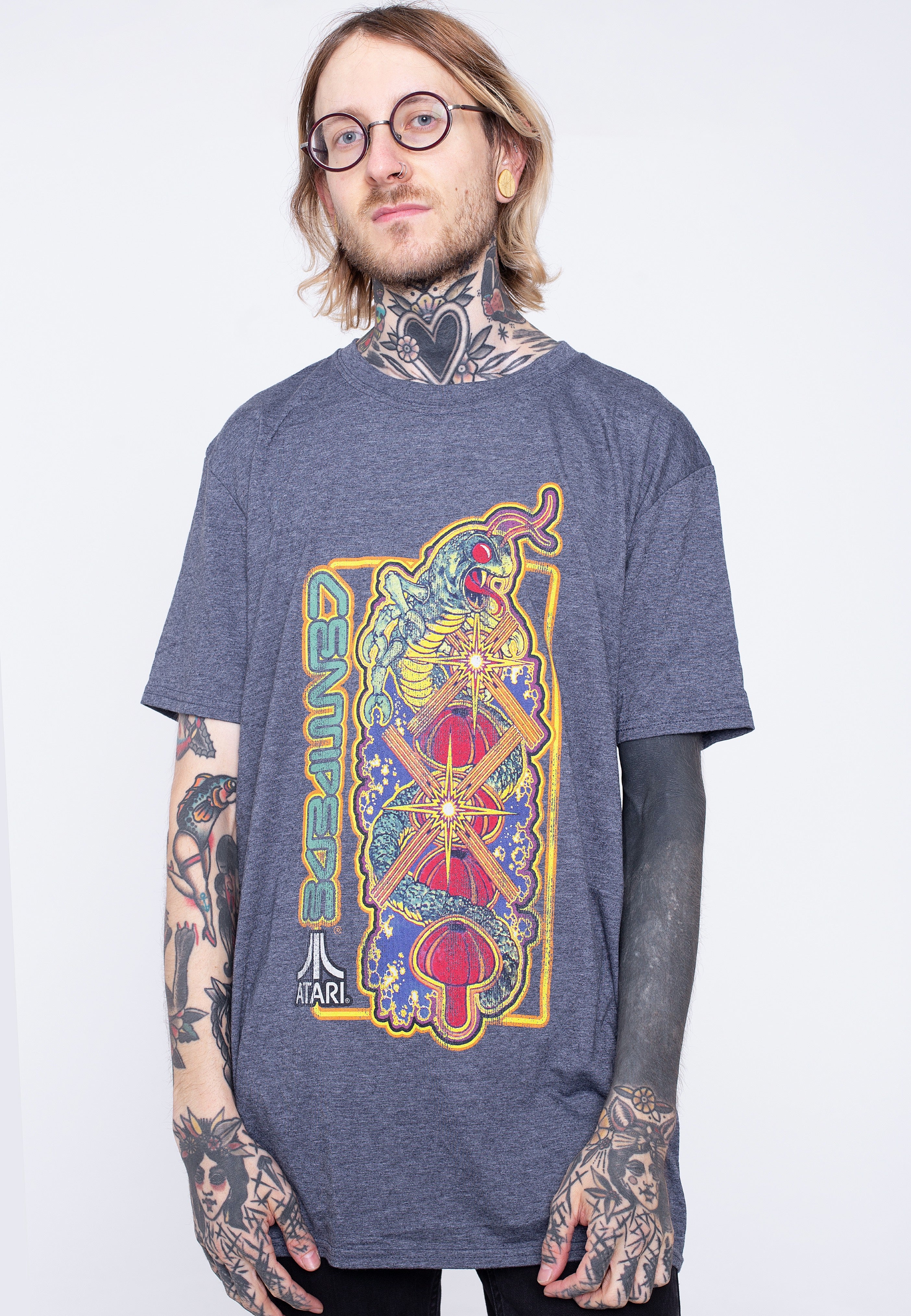 Atari - Centipede Blue - T-Shirt | Men-Image