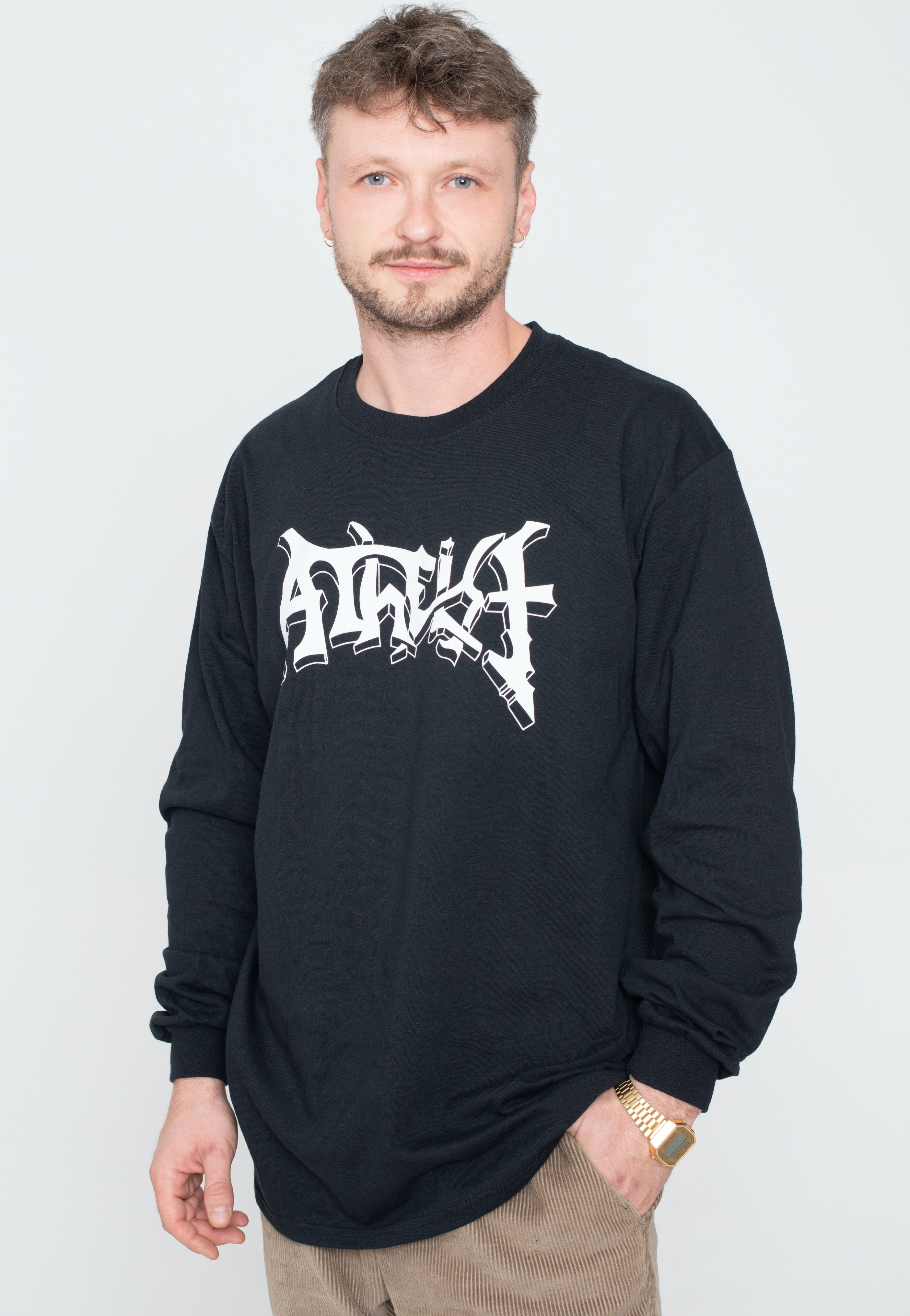 Atheist - Atheist Logo - Longsleeve | Men-Image