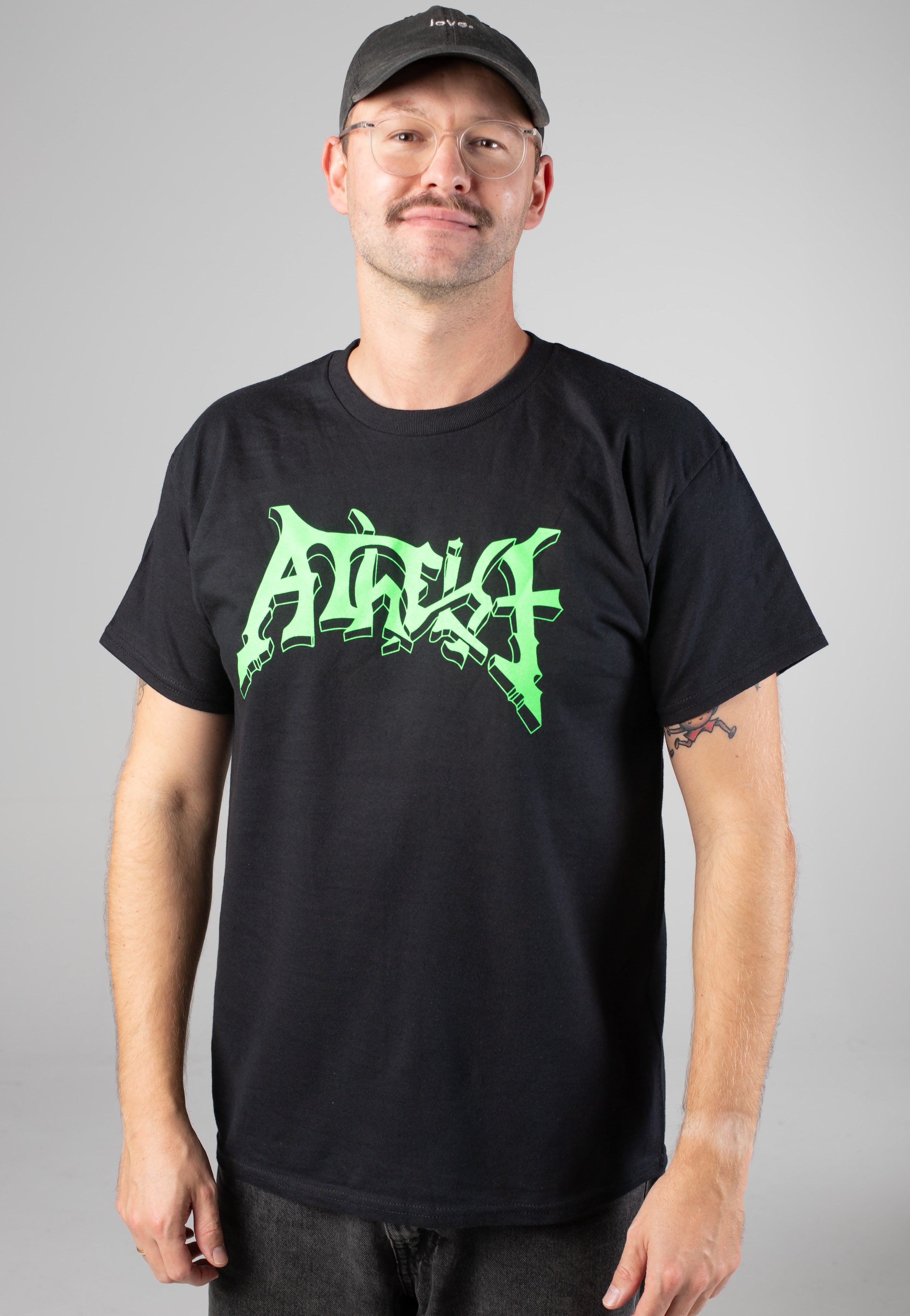 Atheist - Neon Logo - T-Shirt | Men-Image