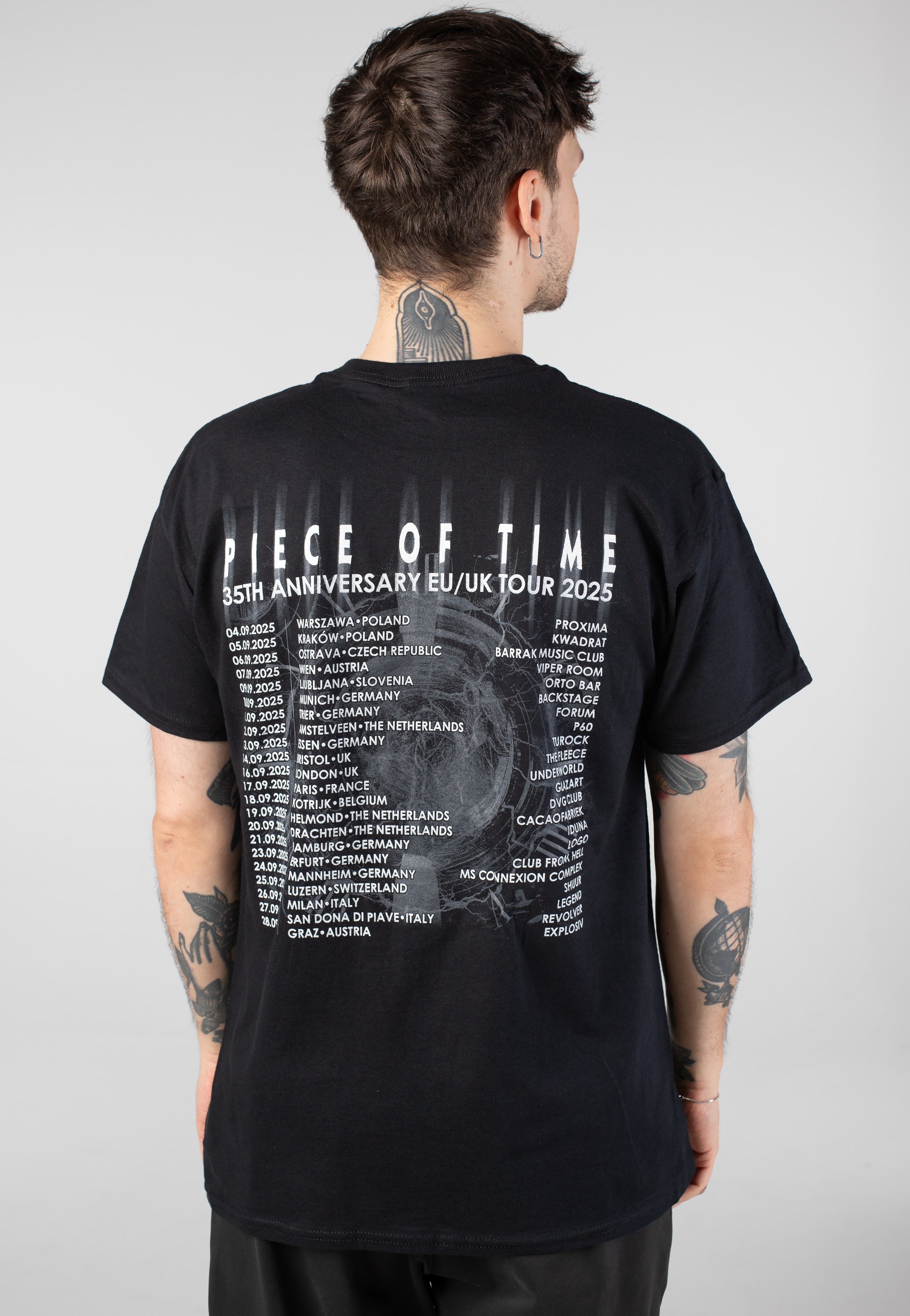 Atheist - Piece Of Time B&W Tour 2025 - T-Shirt | Men-Image