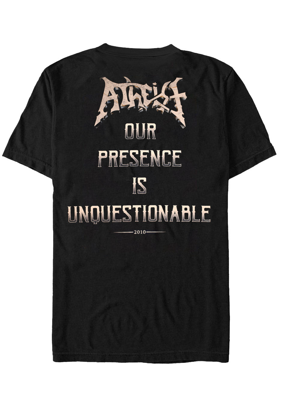 Atheist - Unquestionable 2024 - T-Shirt | Neutral-Image