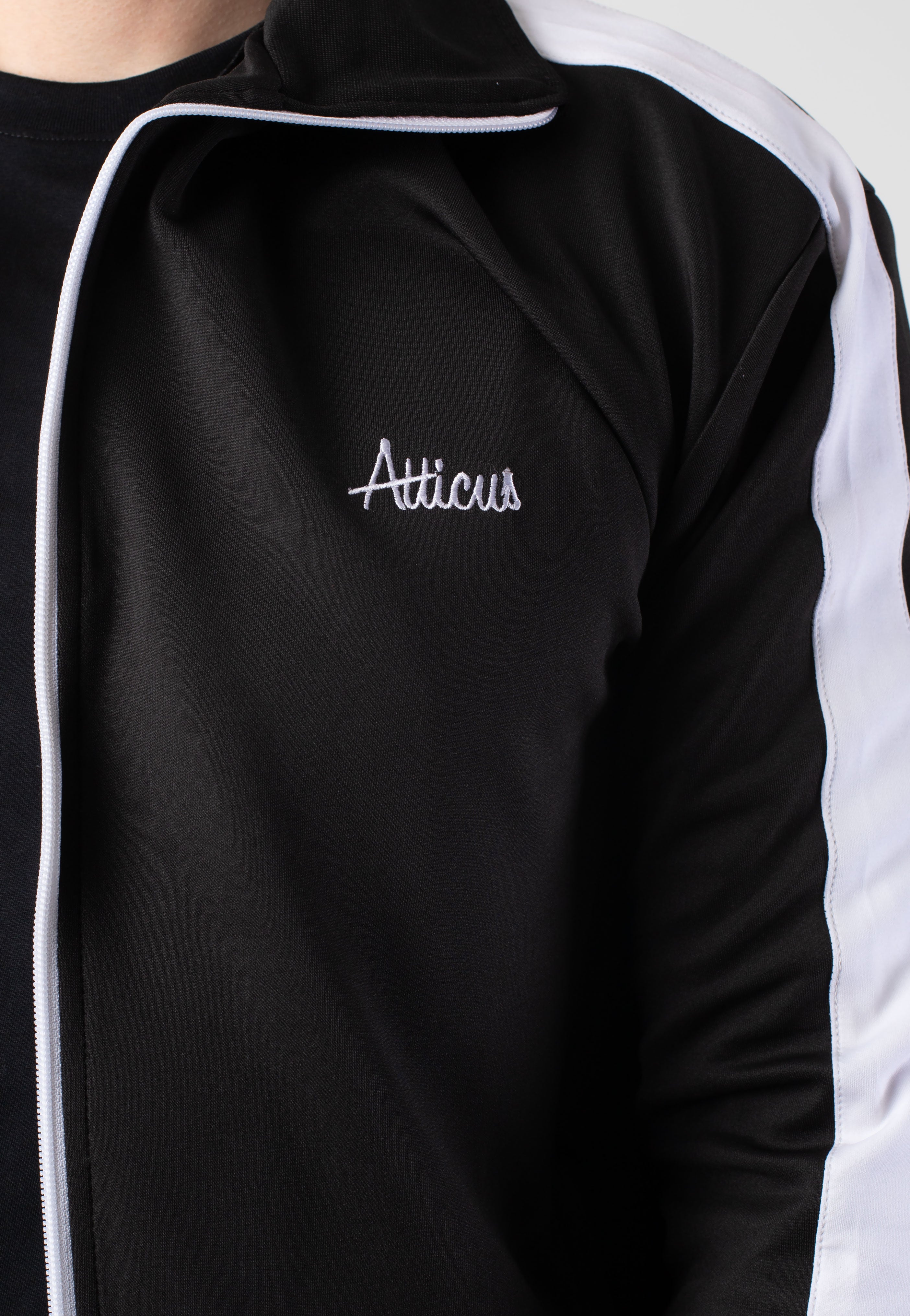 Atticus - Script Track Black - Track Jacket | Men-Image