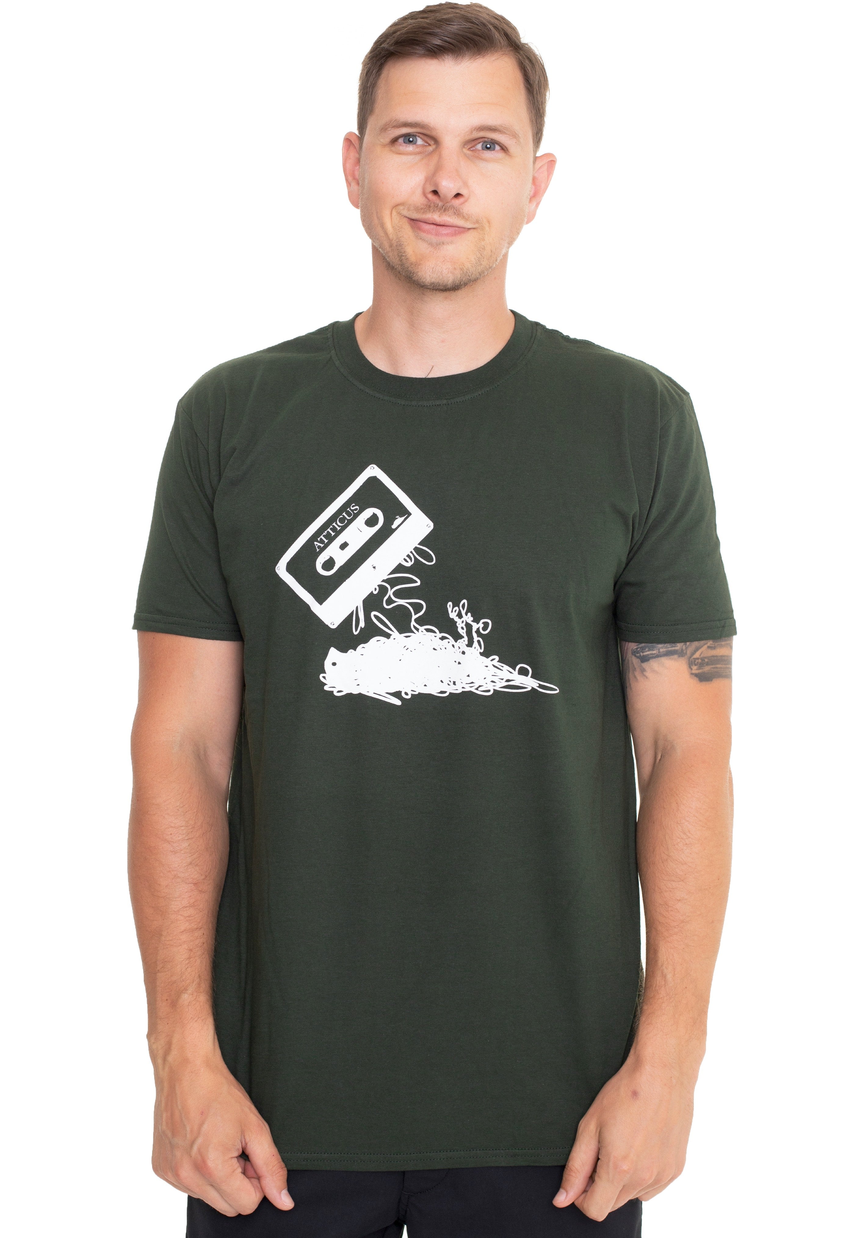 Atticus - Hometaping Forest Green - T-Shirt | Men-Image
