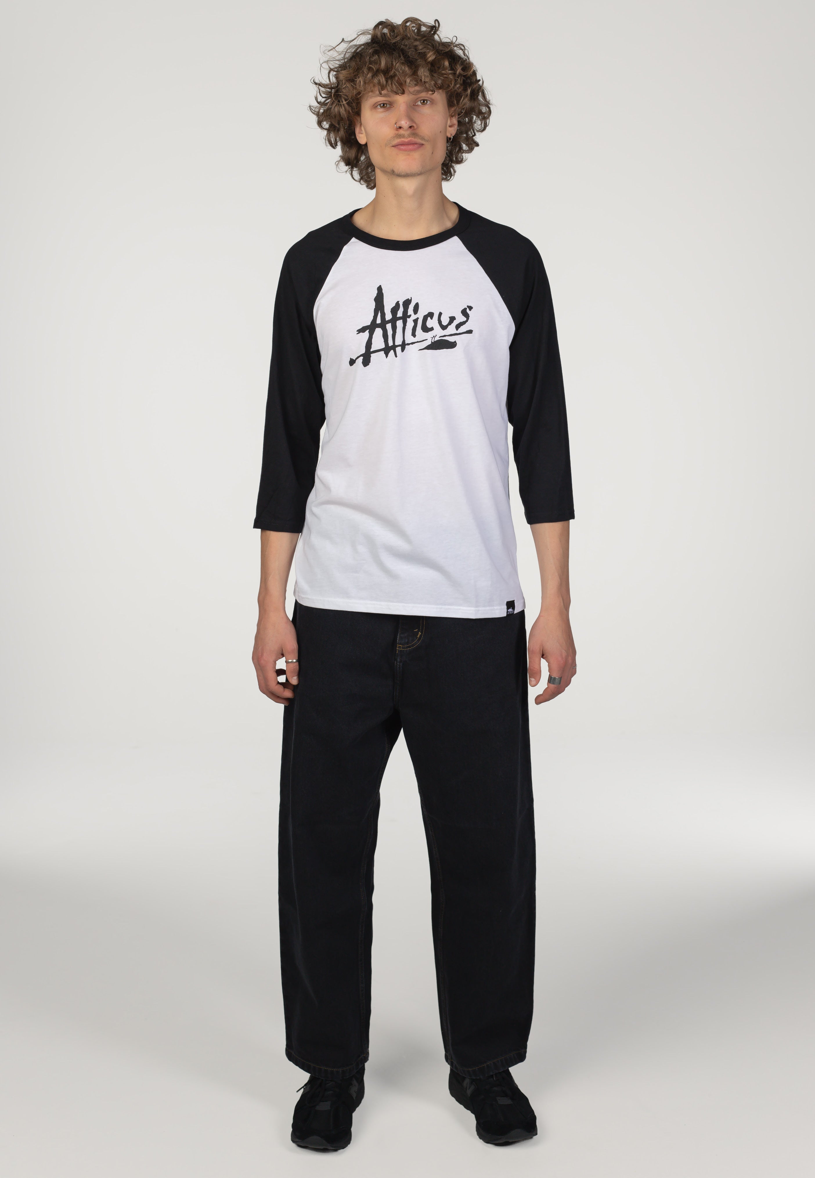 Atticus - Apocalyptic Baseball White/Black - Longsleeve | Men-Image