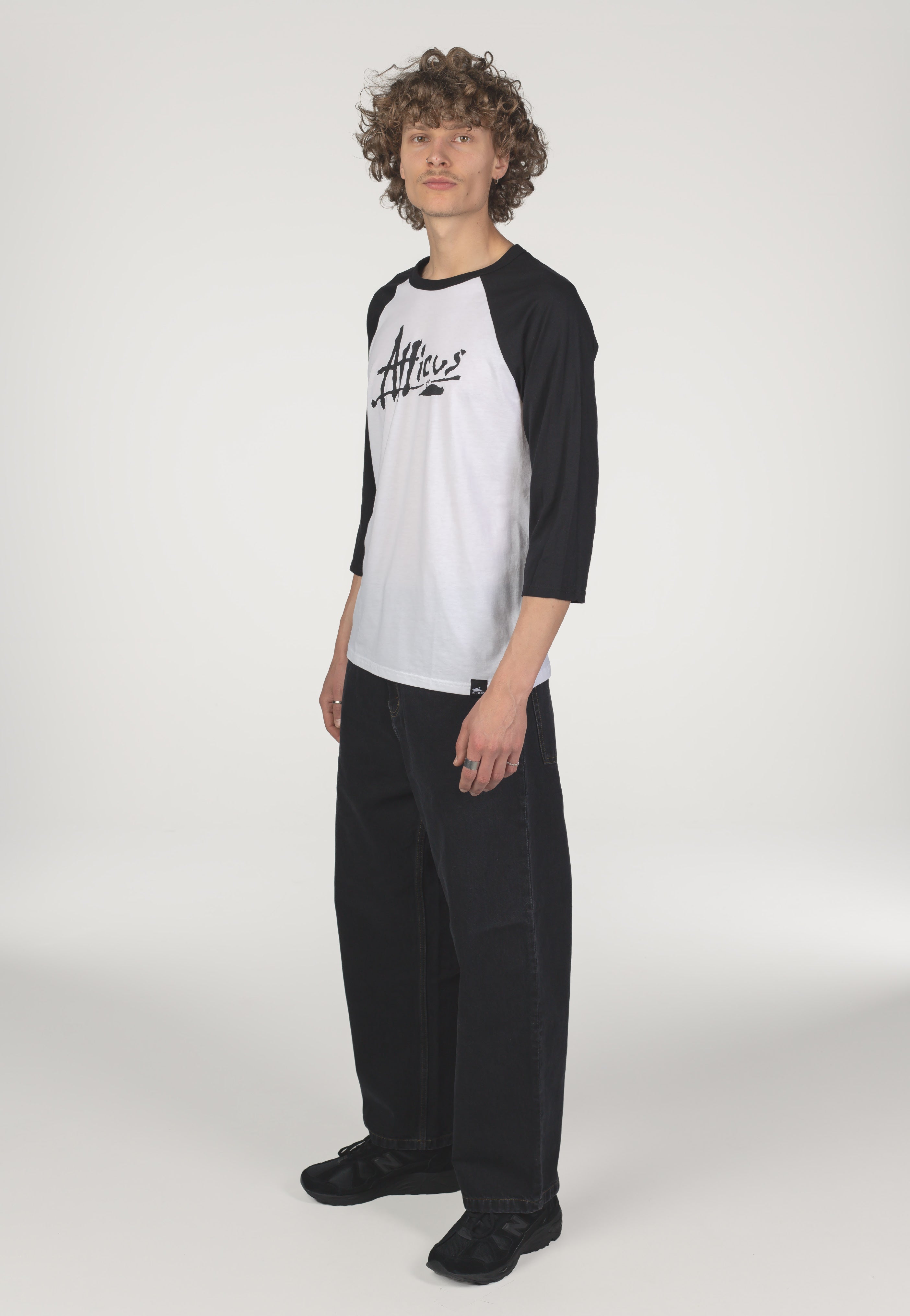 Atticus - Apocalyptic Baseball White/Black - Longsleeve | Men-Image