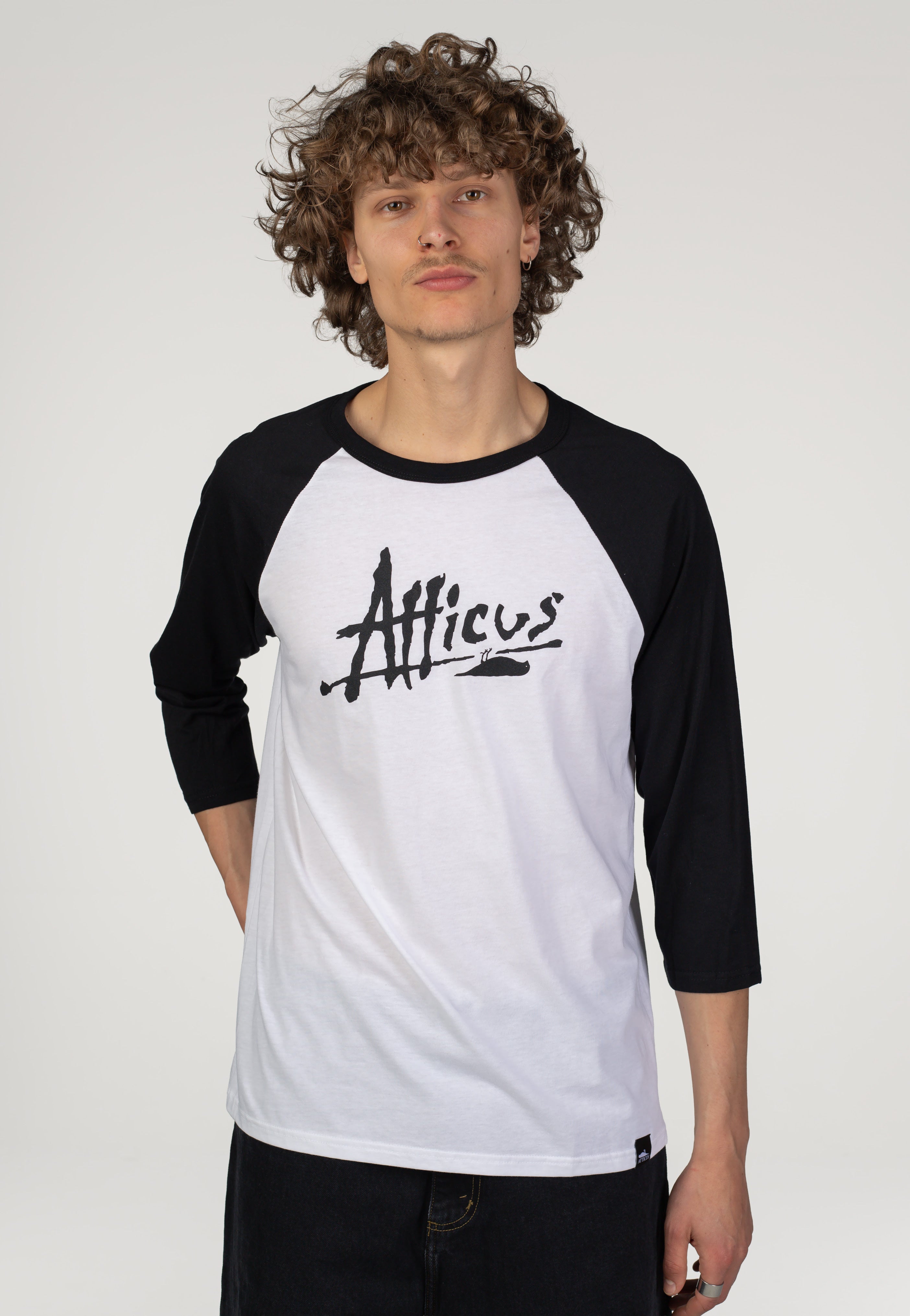 Atticus - Apocalyptic Baseball White/Black - Longsleeve | Men-Image