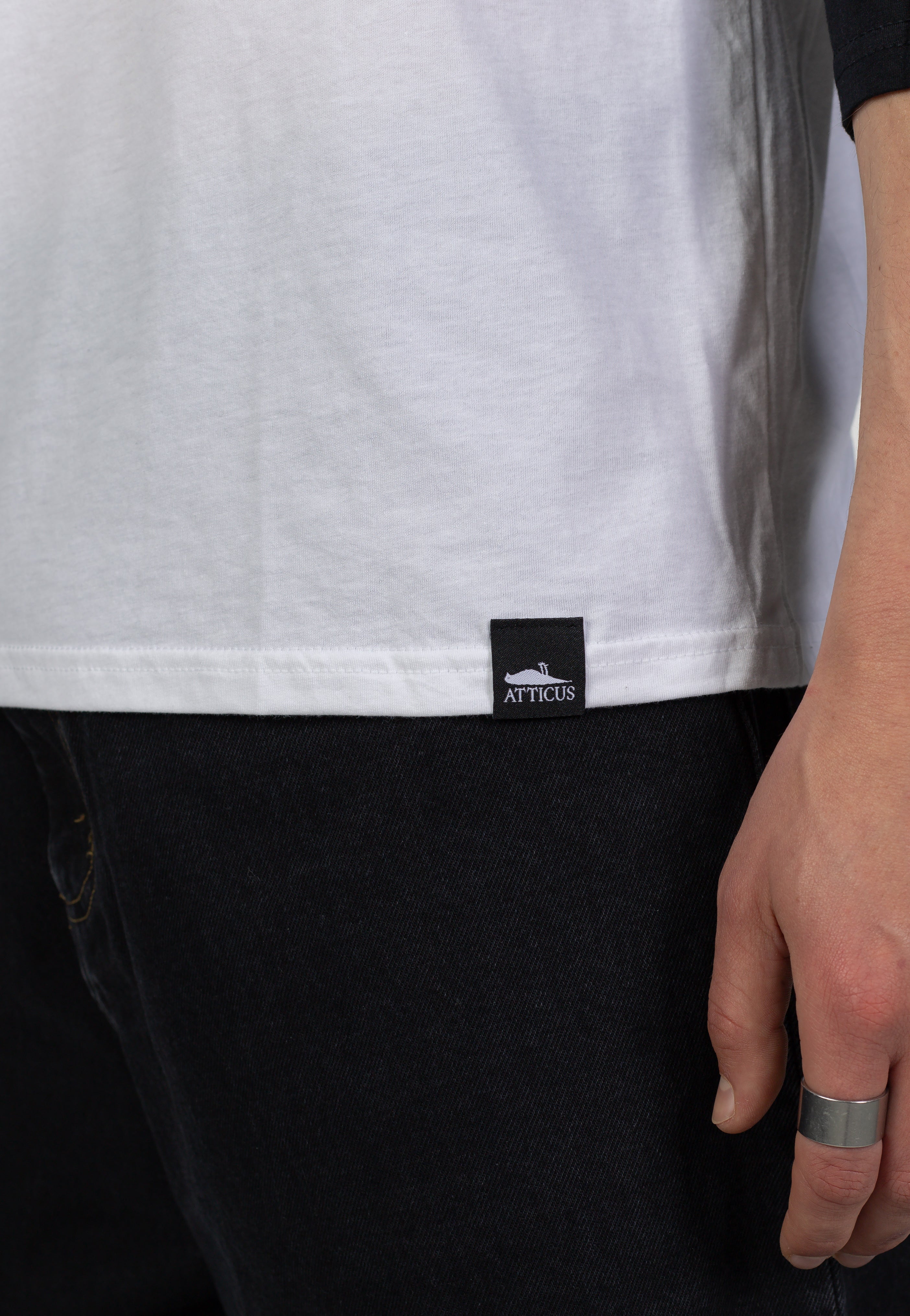 Atticus - Apocalyptic Baseball White/Black - Longsleeve | Men-Image