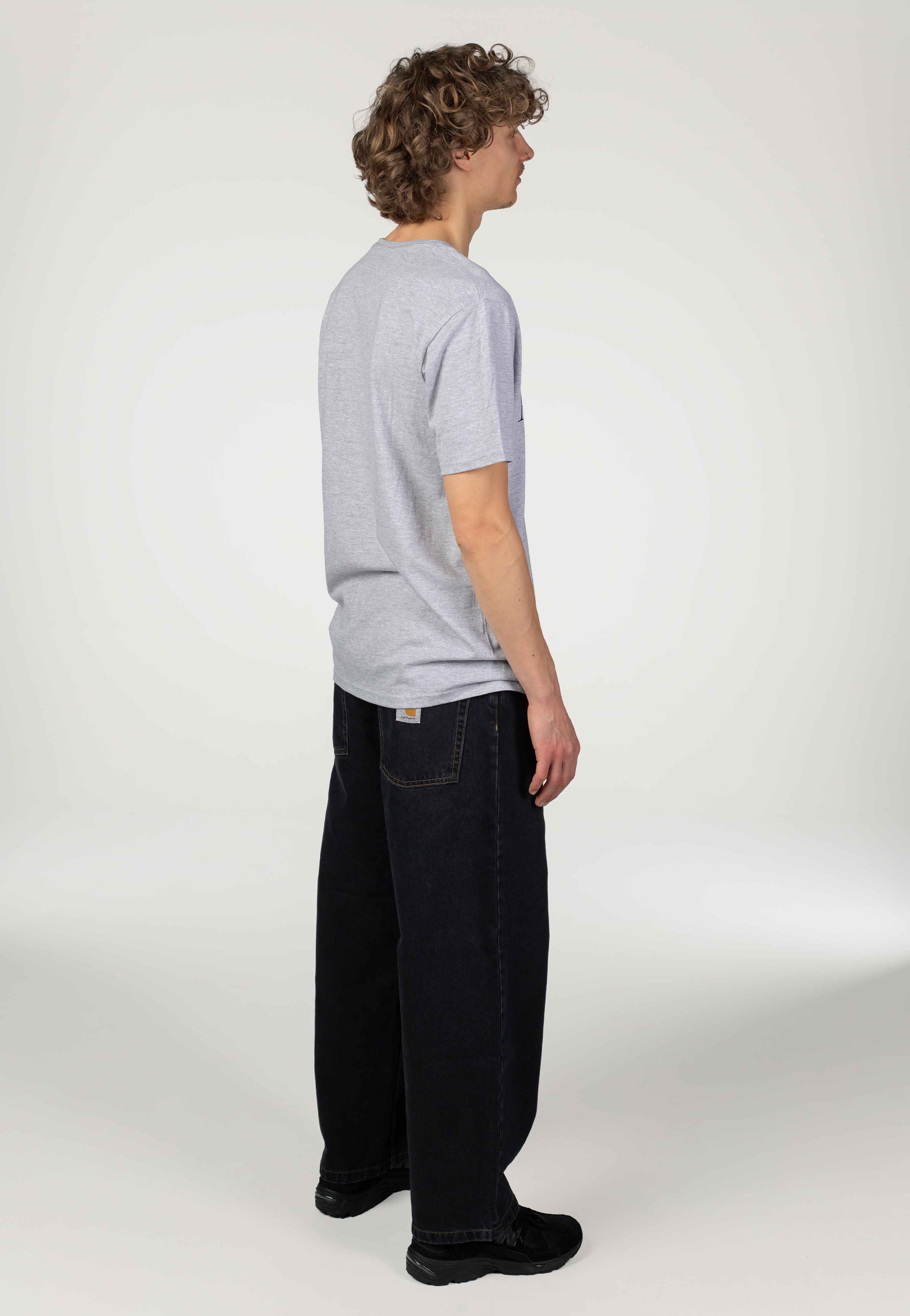 Atticus - Brand Logo Heather Grey - T-Shirt | Men-Image