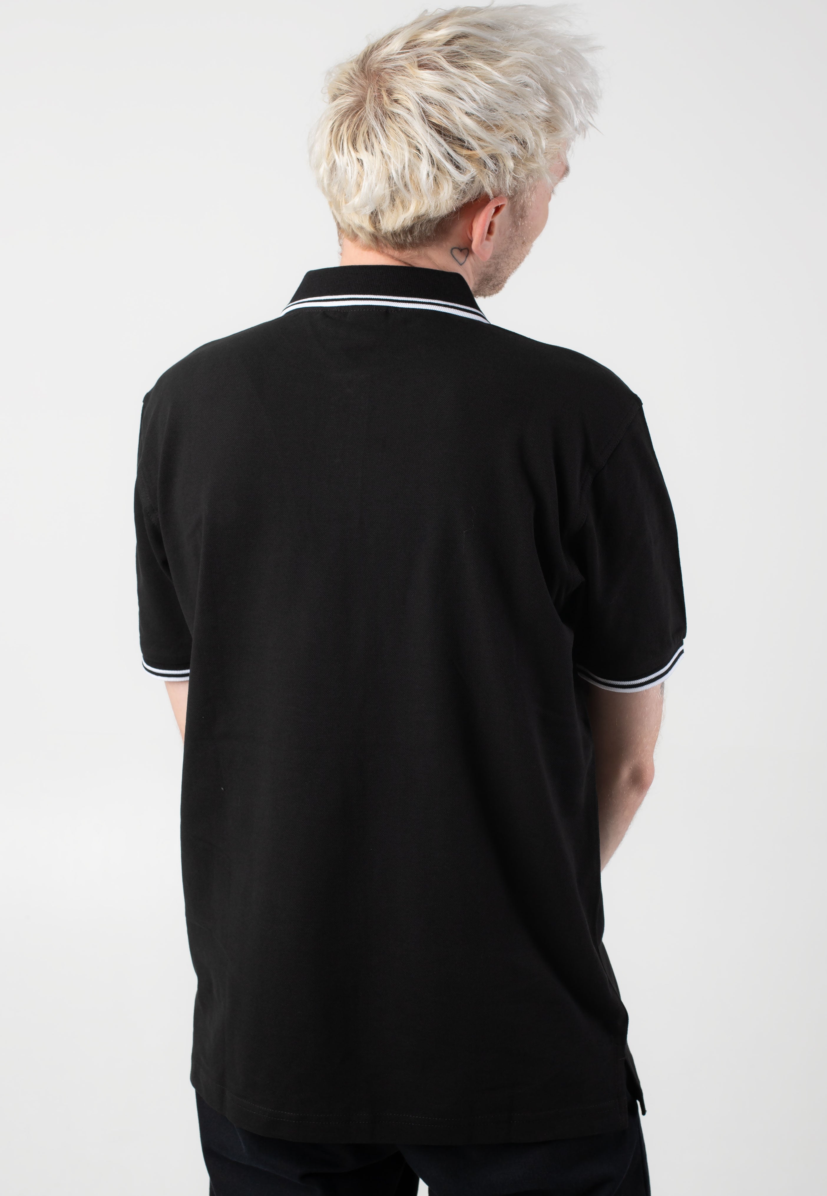 Atticus - Broken Heart Black/White - Polo | Men-Image