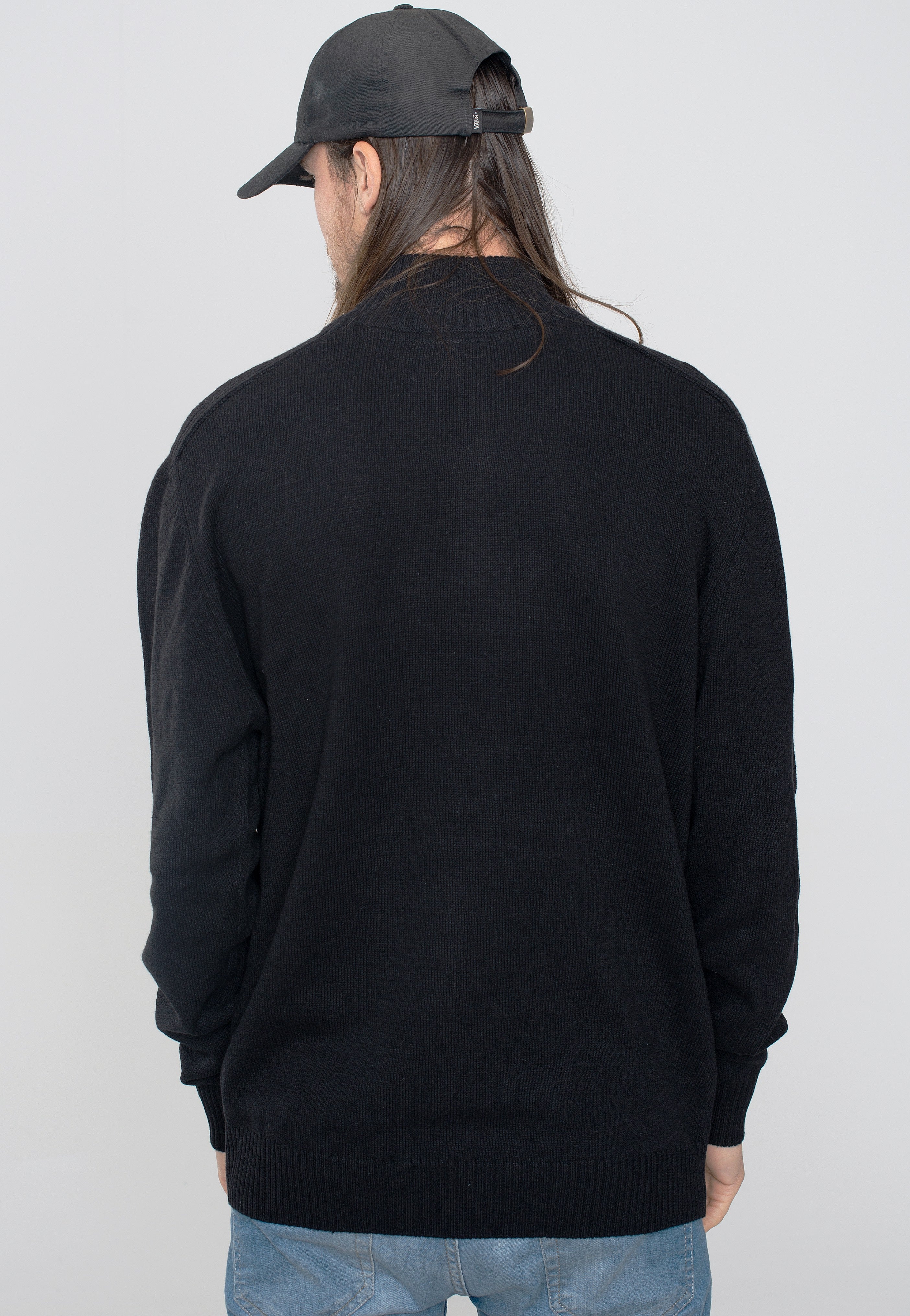 Atticus - Carlos ¼ Zip Black - Sweater | Men-Image